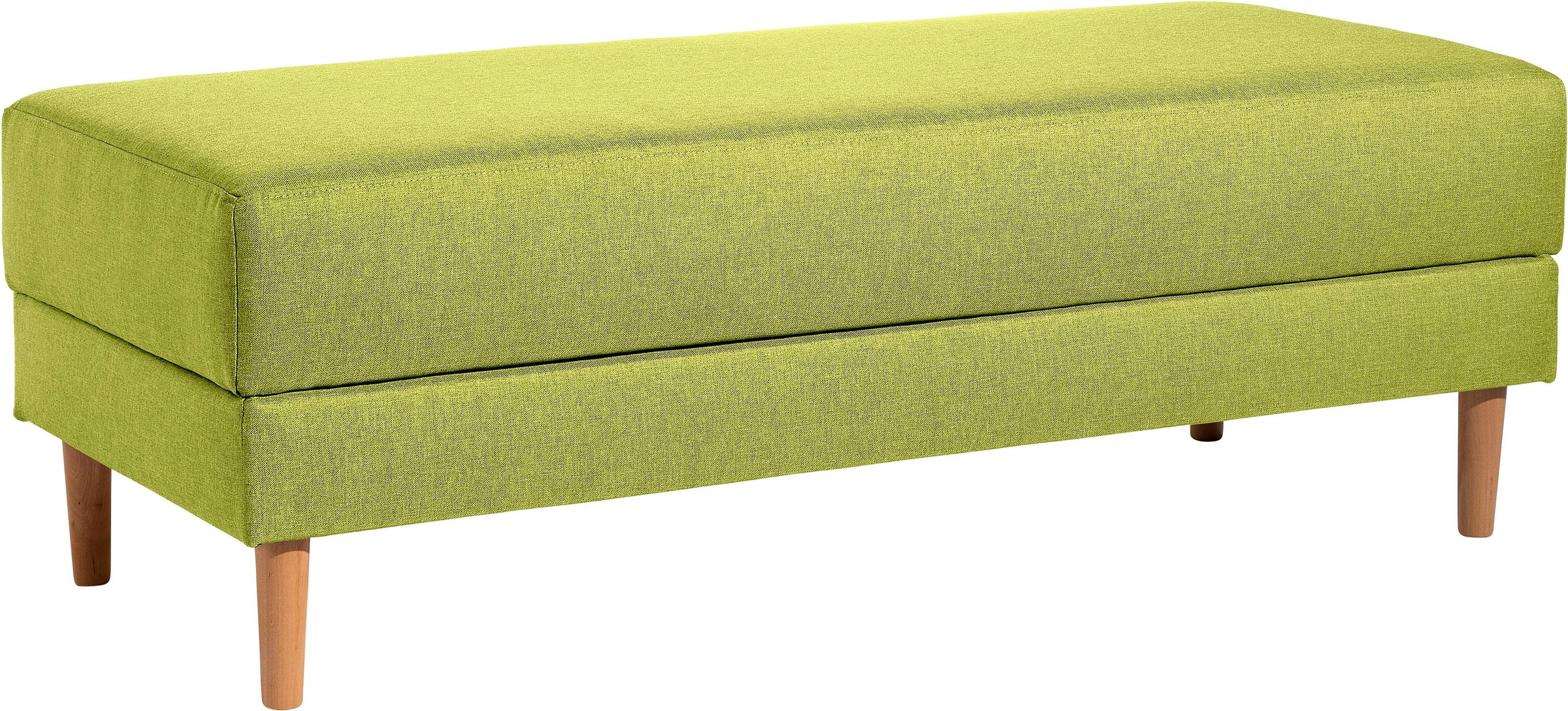 Max Winzer® Ecksofa »Just Chill«, Schlafsofa mit Recamiere, Rückenverstellung, inklusive Stauraumhocker