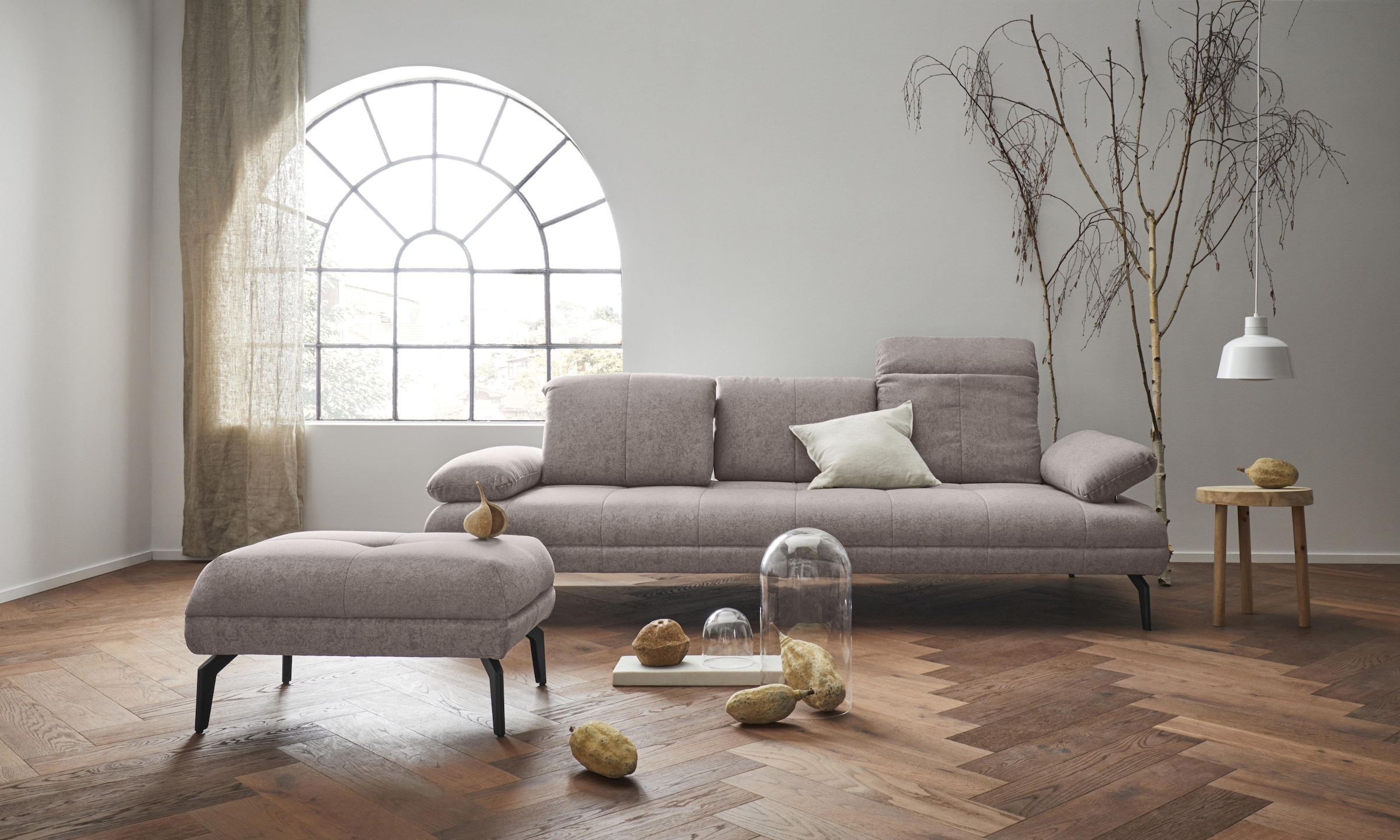 andas Hocker »Stenlille«, in 3 Bezugsarten, Design by Morten Georgsen