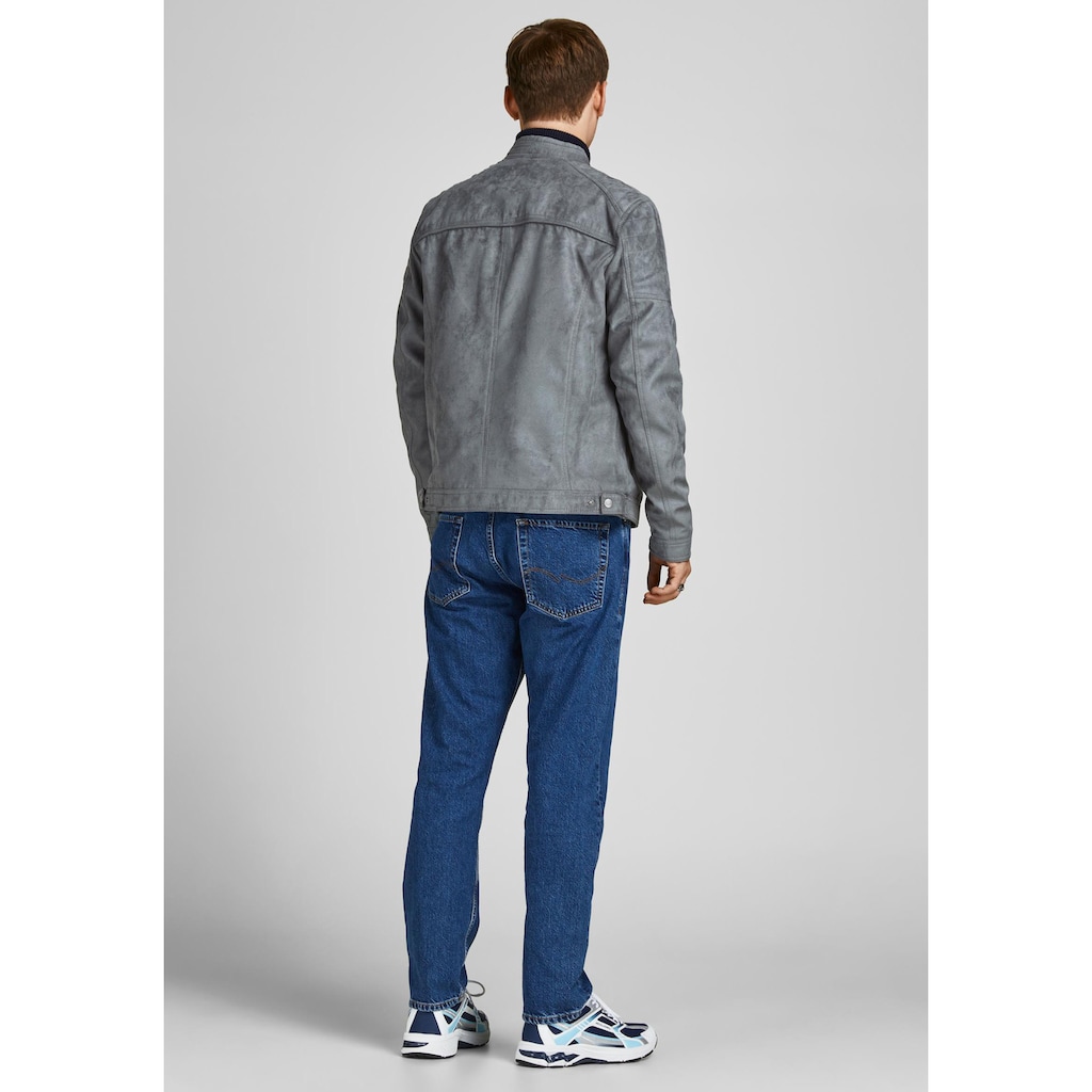 Jack & Jones Bikerjacke »ROCKY JACKET«, ohne Kapuze