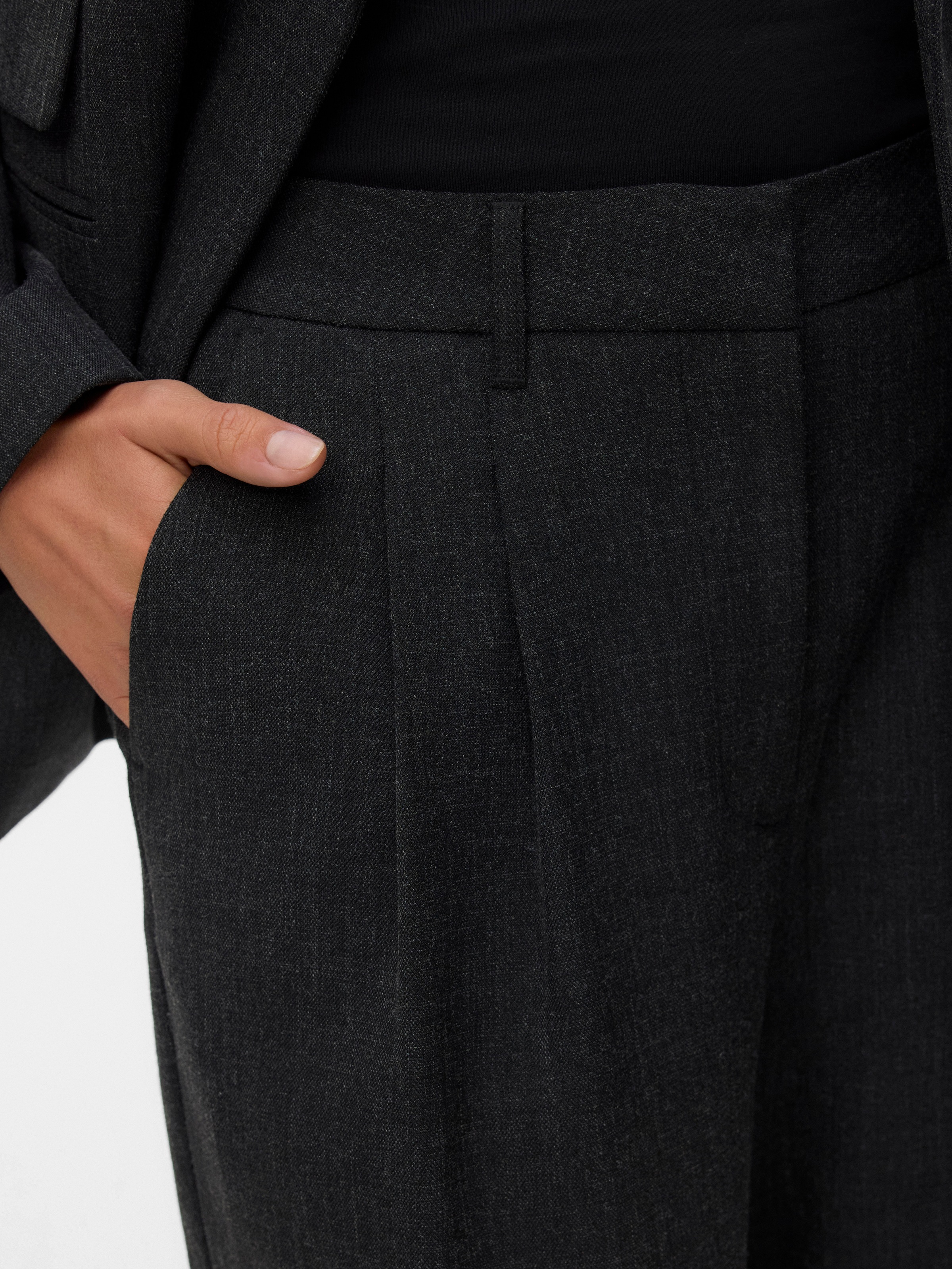 Vero Moda Anzughose »VMBESTIE MW WIDE DAD PANT NOOS«