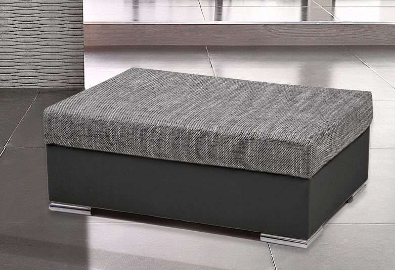 COLLECTION AB Hocker »John«, Frei im Raum stellbar, wahlweise mit Federkern günstig online kaufen