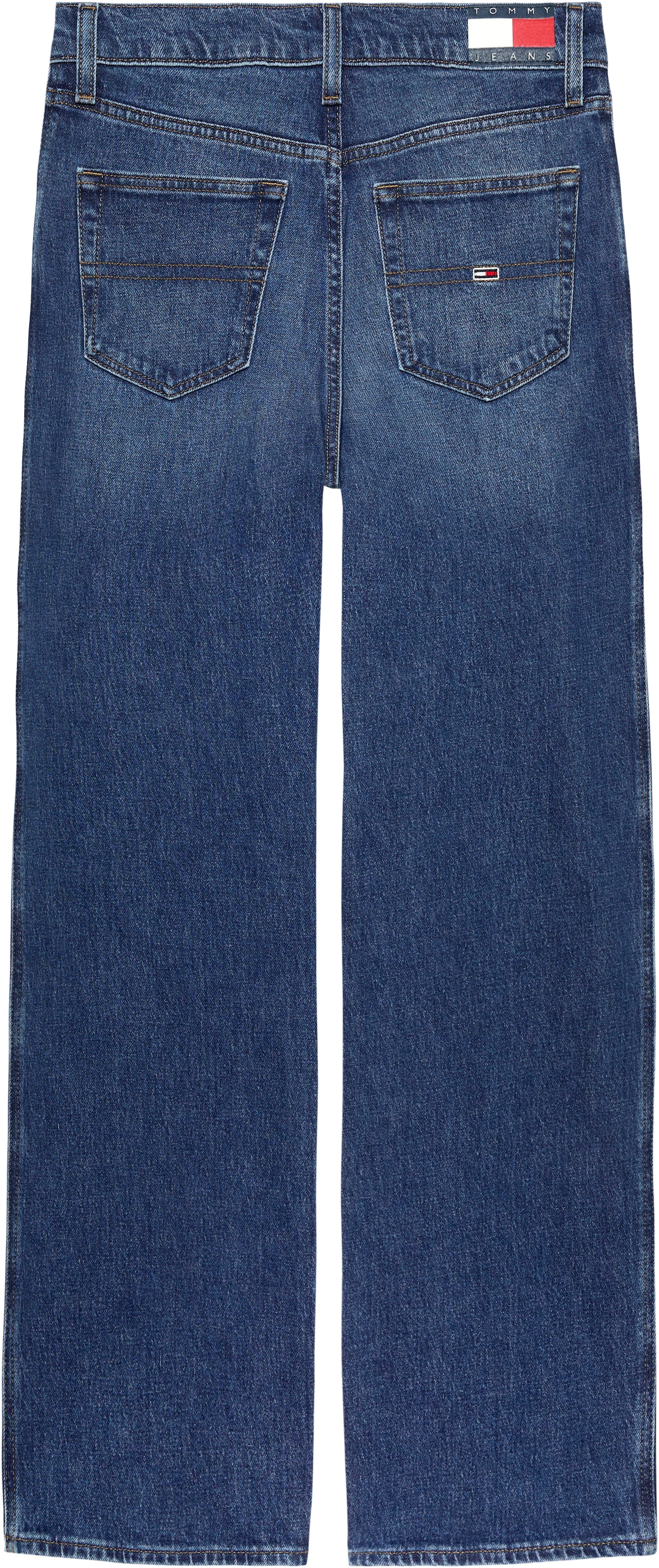 Tommy Jeans Loose-fit-Jeans »Betsy Mid Rise«, mit Logo-Badge