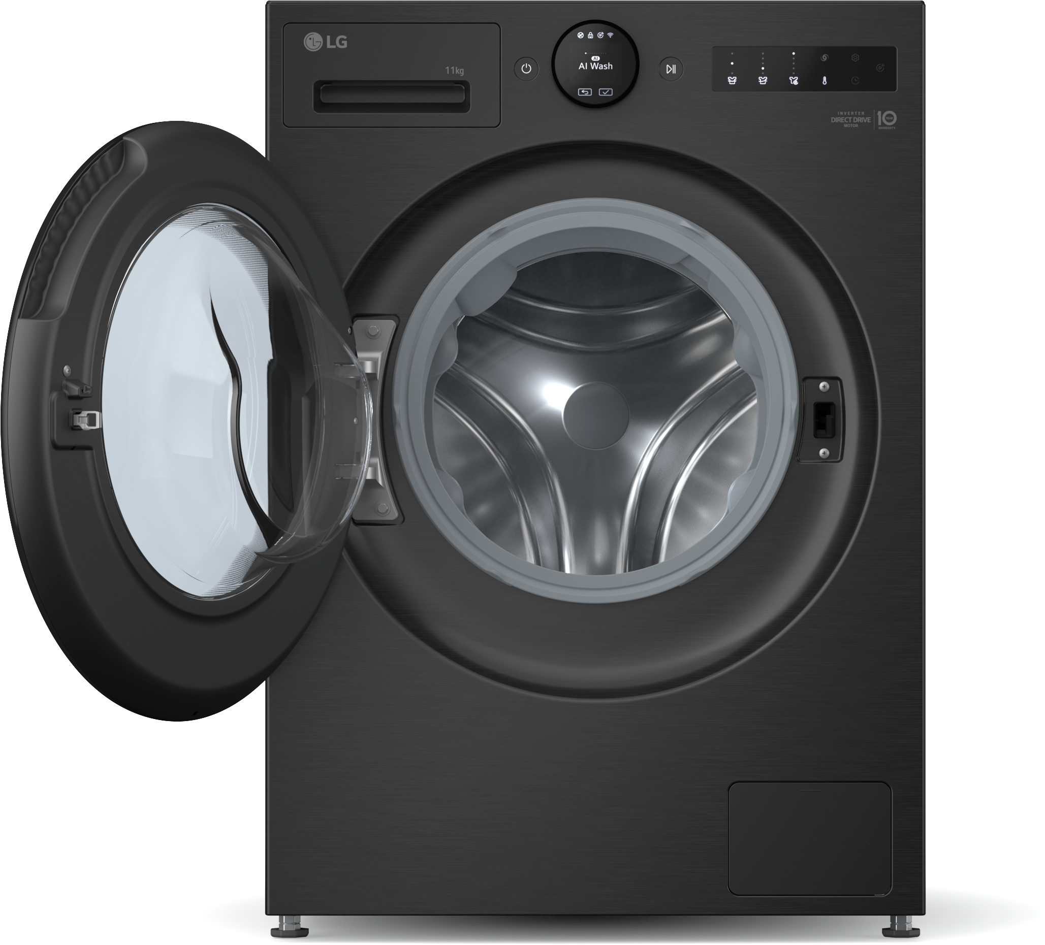 LG Waschmaschine »F4WX801YB« 11 kg 1400 U/min digitales Touchdisplay