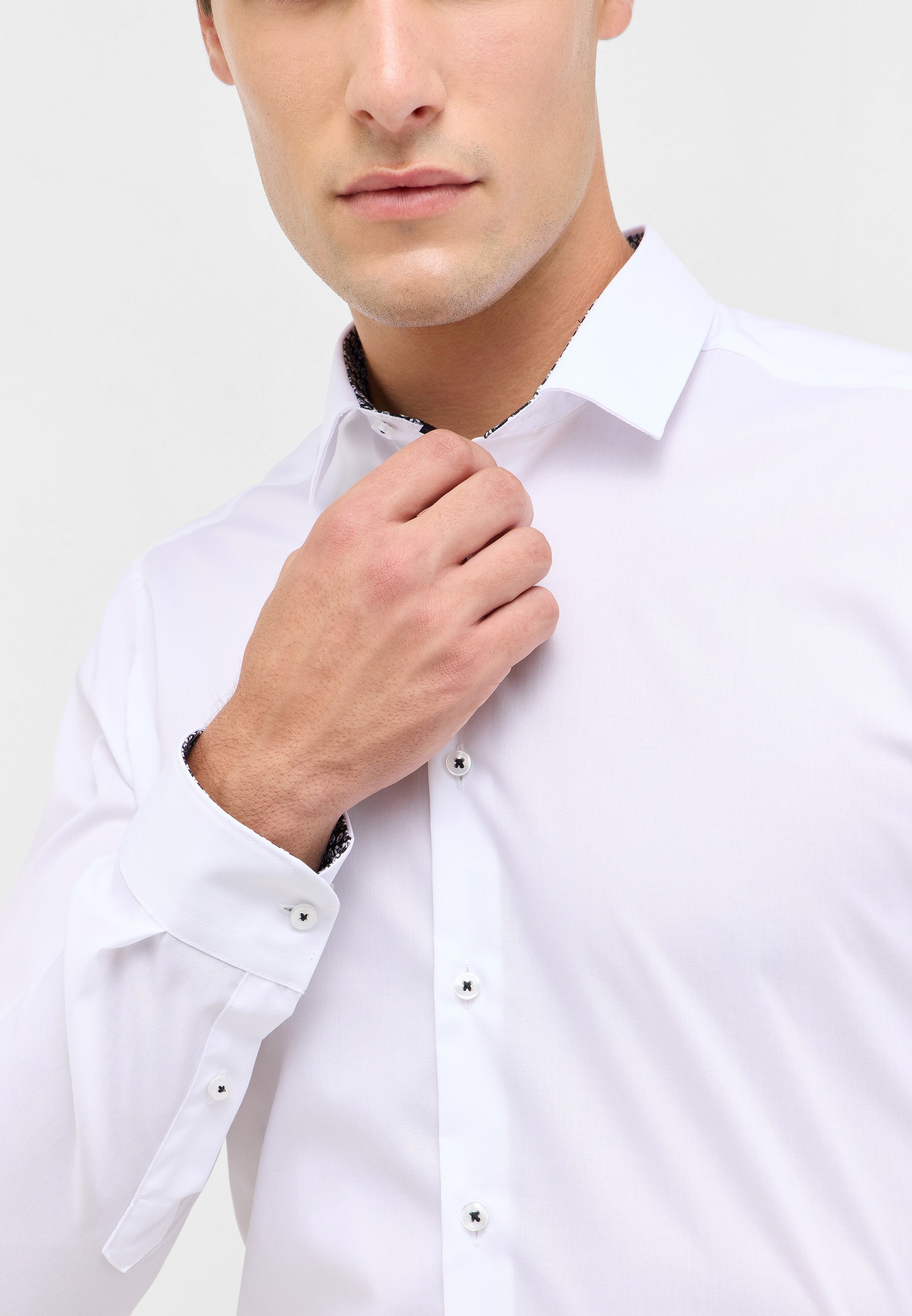 Eterna Langarmhemd »SUPER SLIM« NON IRON (bügelfrei)