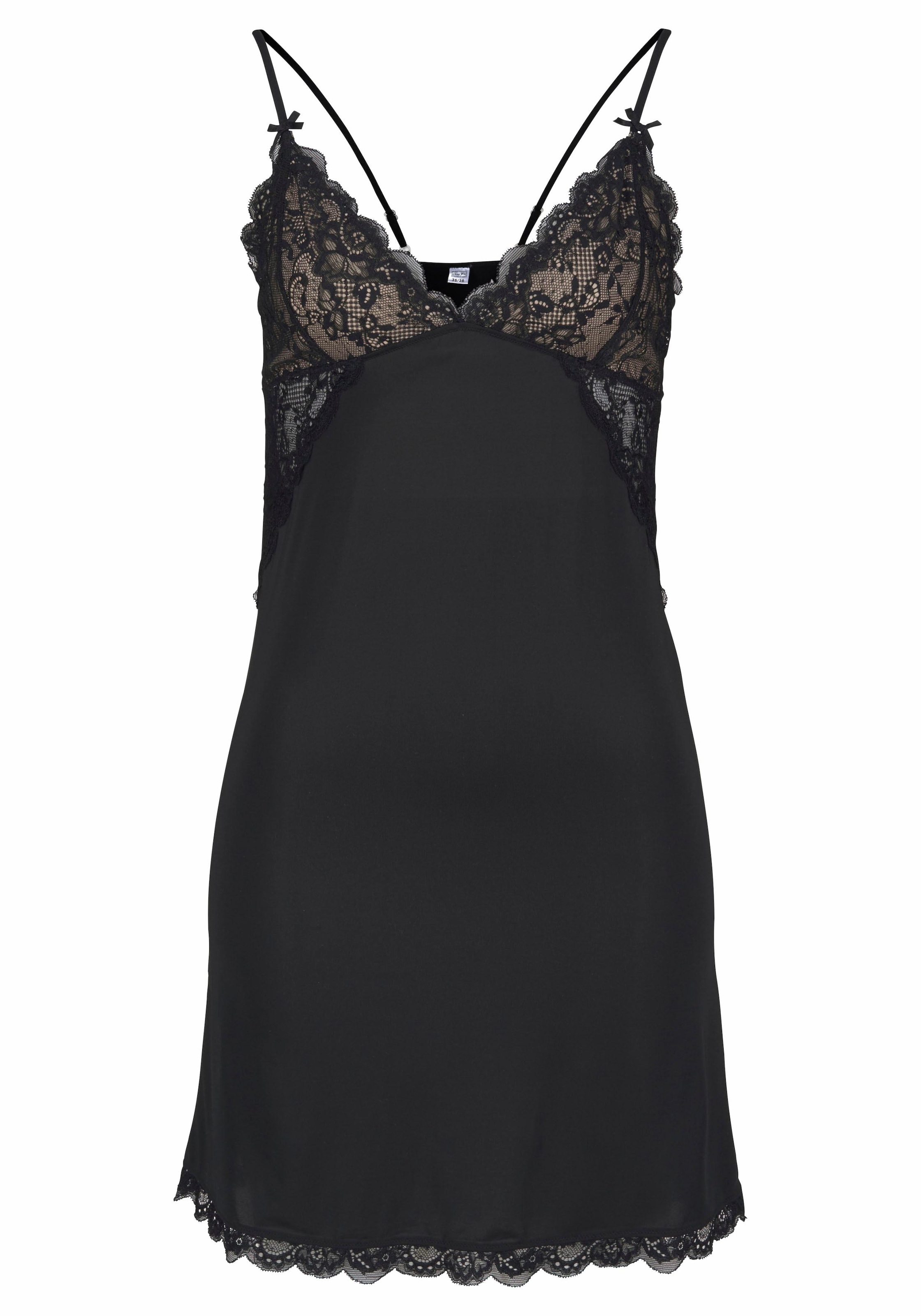 LASCANA Negligé mit unterlegten Cups aus Spitze