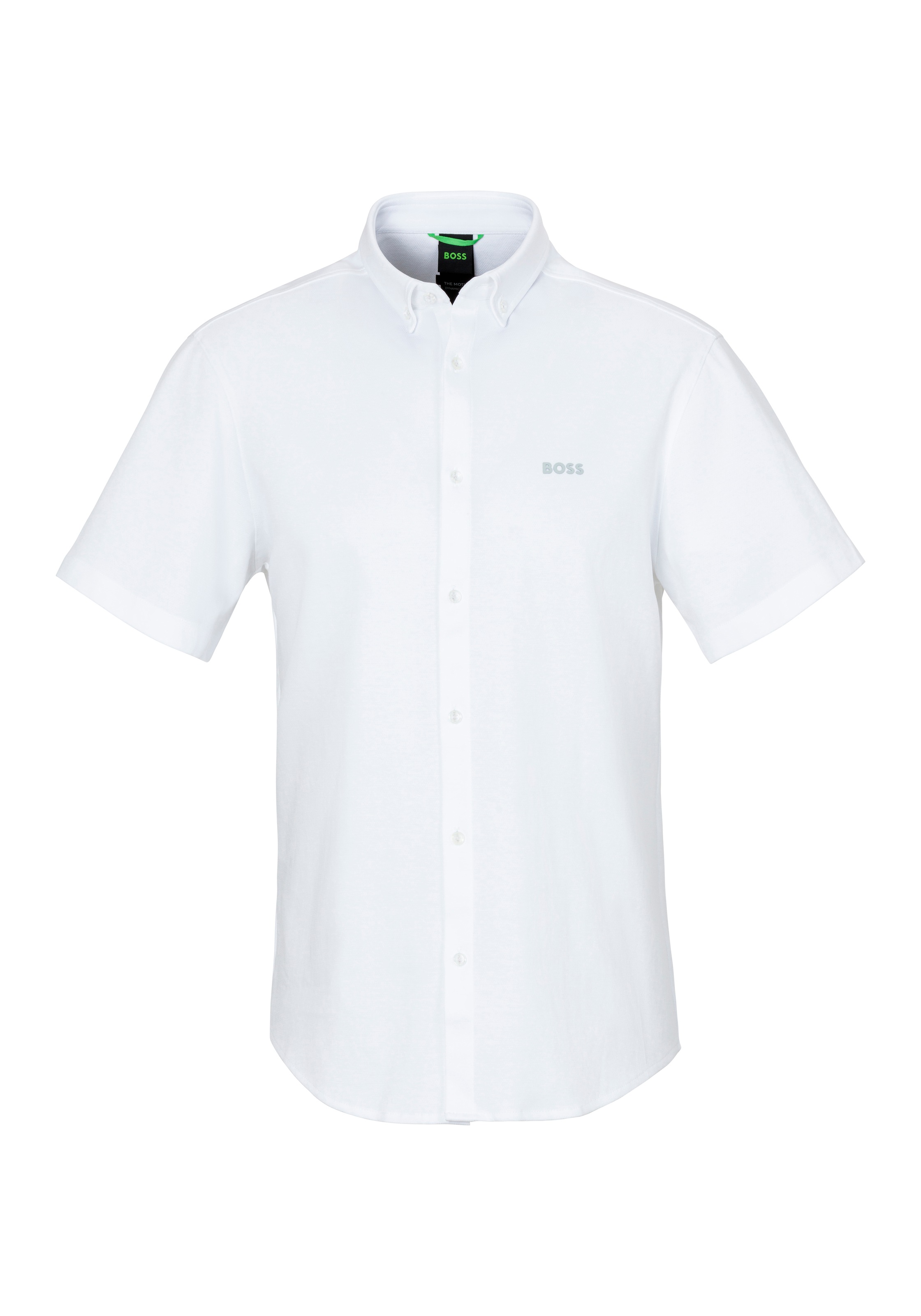 BOSS GREEN Kurzarmhemd »B MOTION S« mit Logoschriftzug auf der Brust