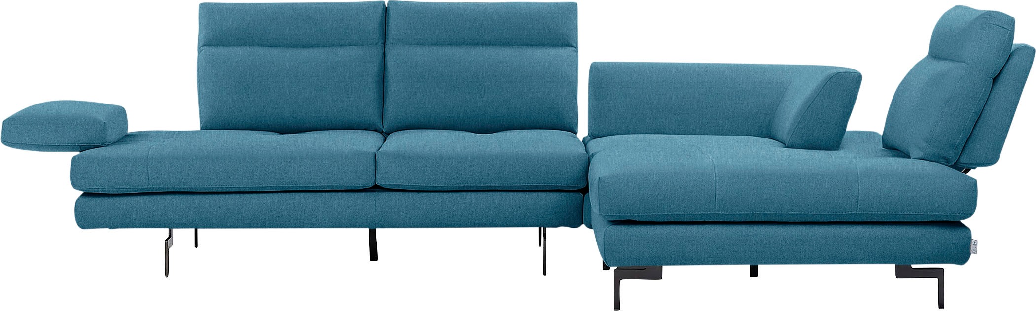 CALIA ITALIA Ecksofa »Toby Wing, Komfortsofa mit Sitzkomfort der Extraklass günstig online kaufen