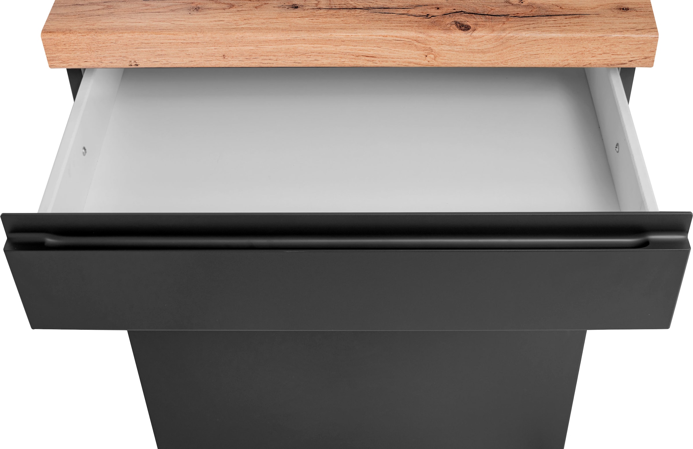 KOCHSTATION Unterschrank »KS-Bruneck« >>Bruneck<< 180 cm breit, für viel Stauraum, hochwertige MDF-Fronten