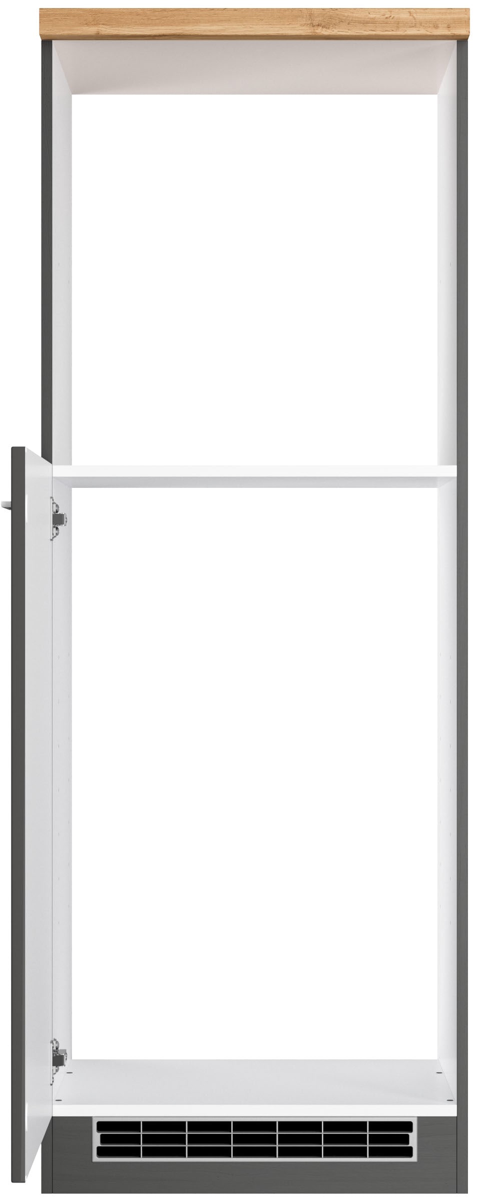 KOCHSTATION Backofen/Kühlumbauschrank »KS-Milan«, Ofen-/Kühlschrankumbau 60 cm, matt oder hochglänzend