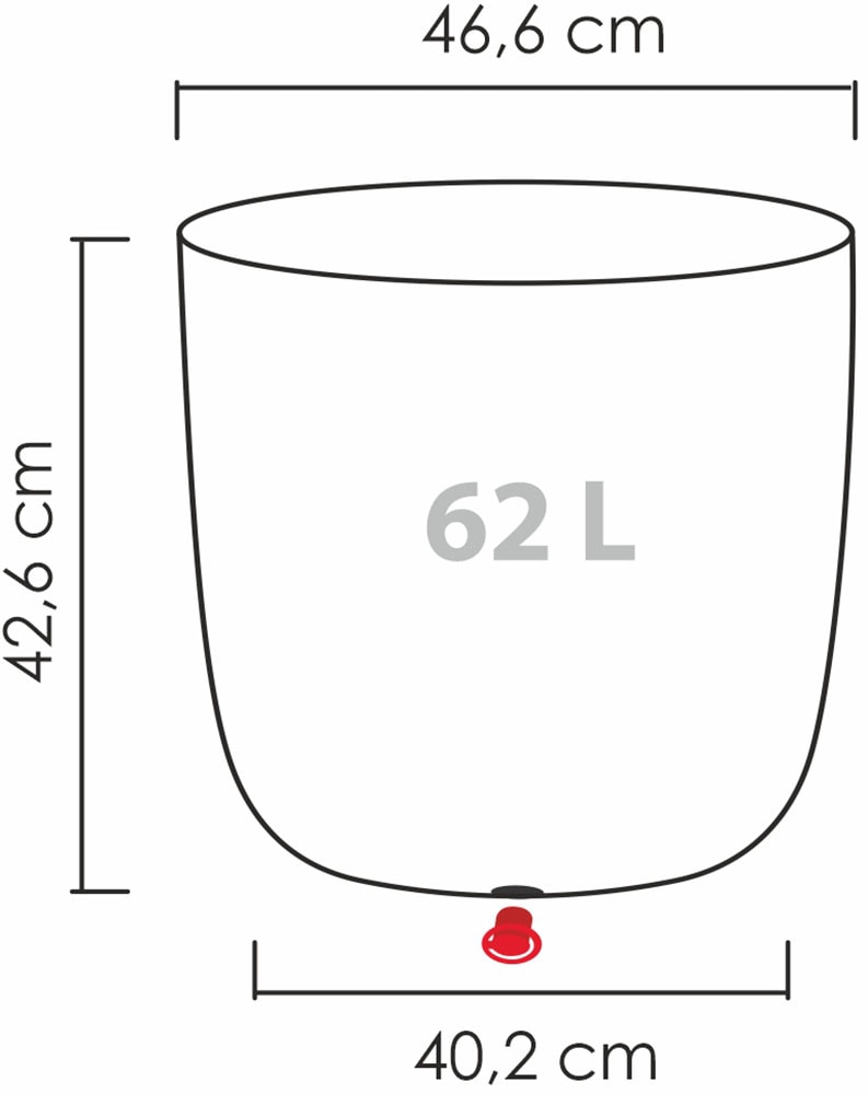 Scheurich Blumentopf »47/259 linetto«