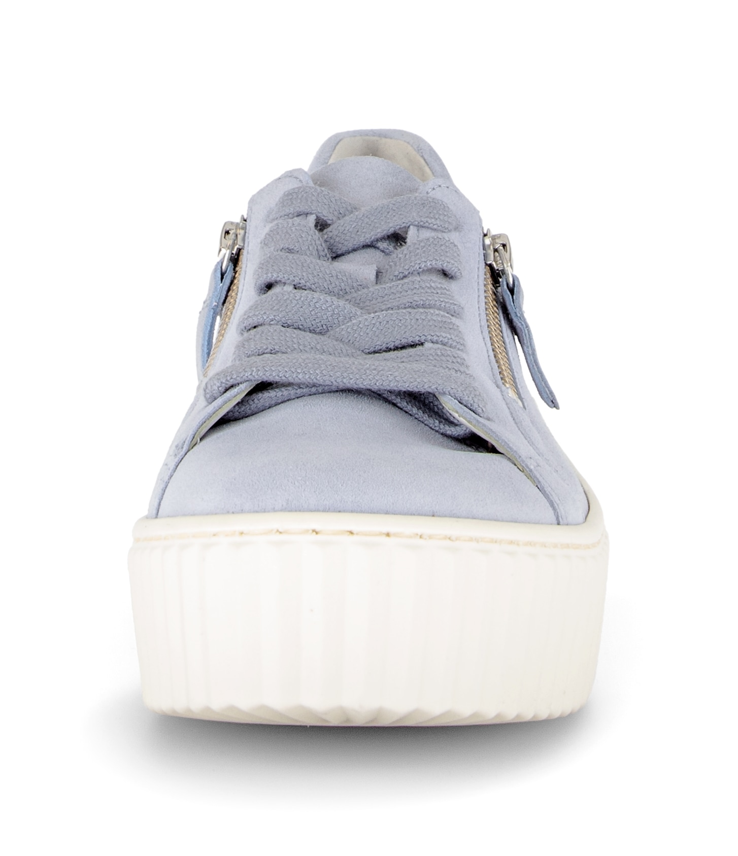 Gabor Plateausneaker  , Freizeitschuh, Halbschuh, Schnürer mit zwei Reißverschlüssen