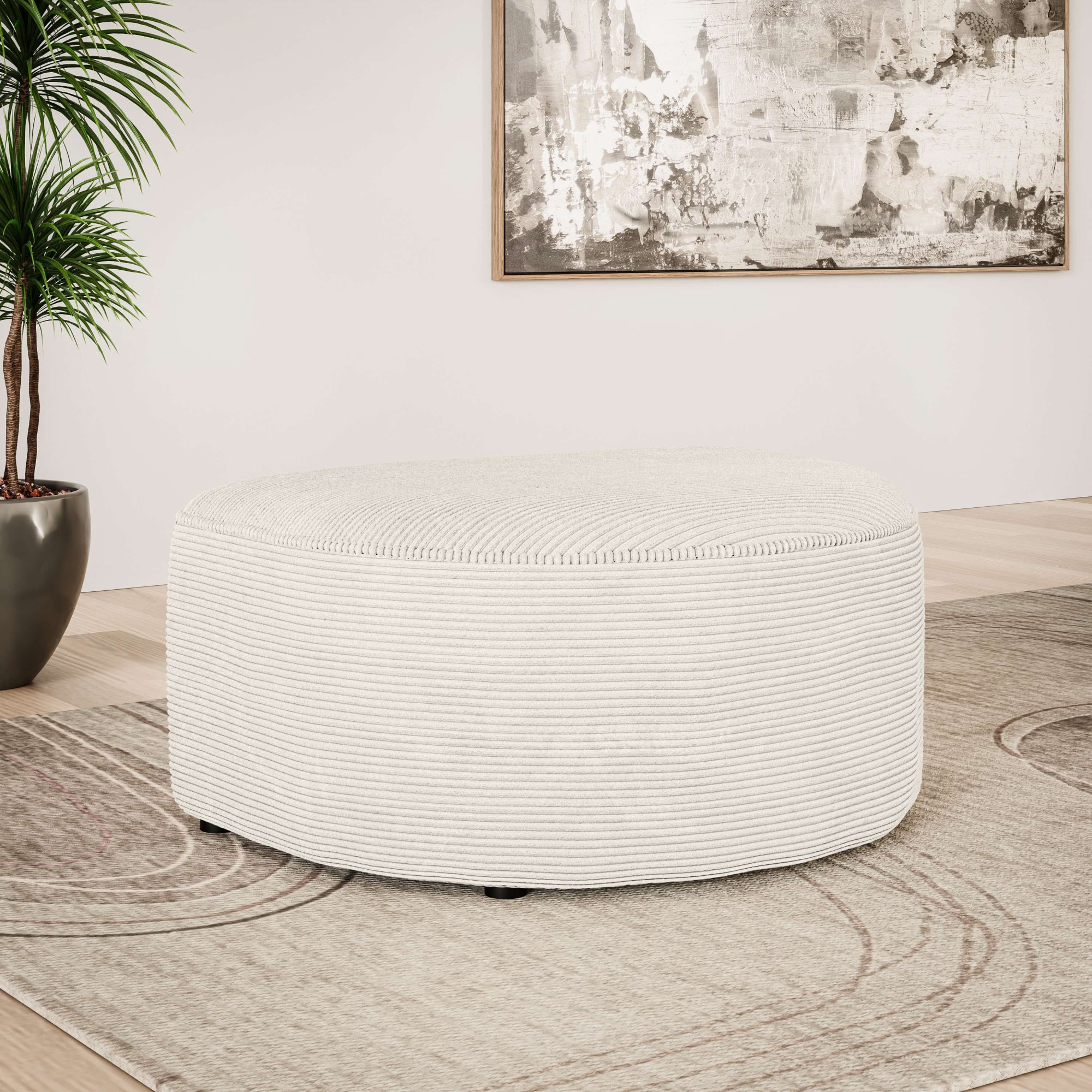 OTTO home Polsterhocker »ADELLA passed zur Serie, Maße B/T/H: 92/69/43 cm« günstig online kaufen