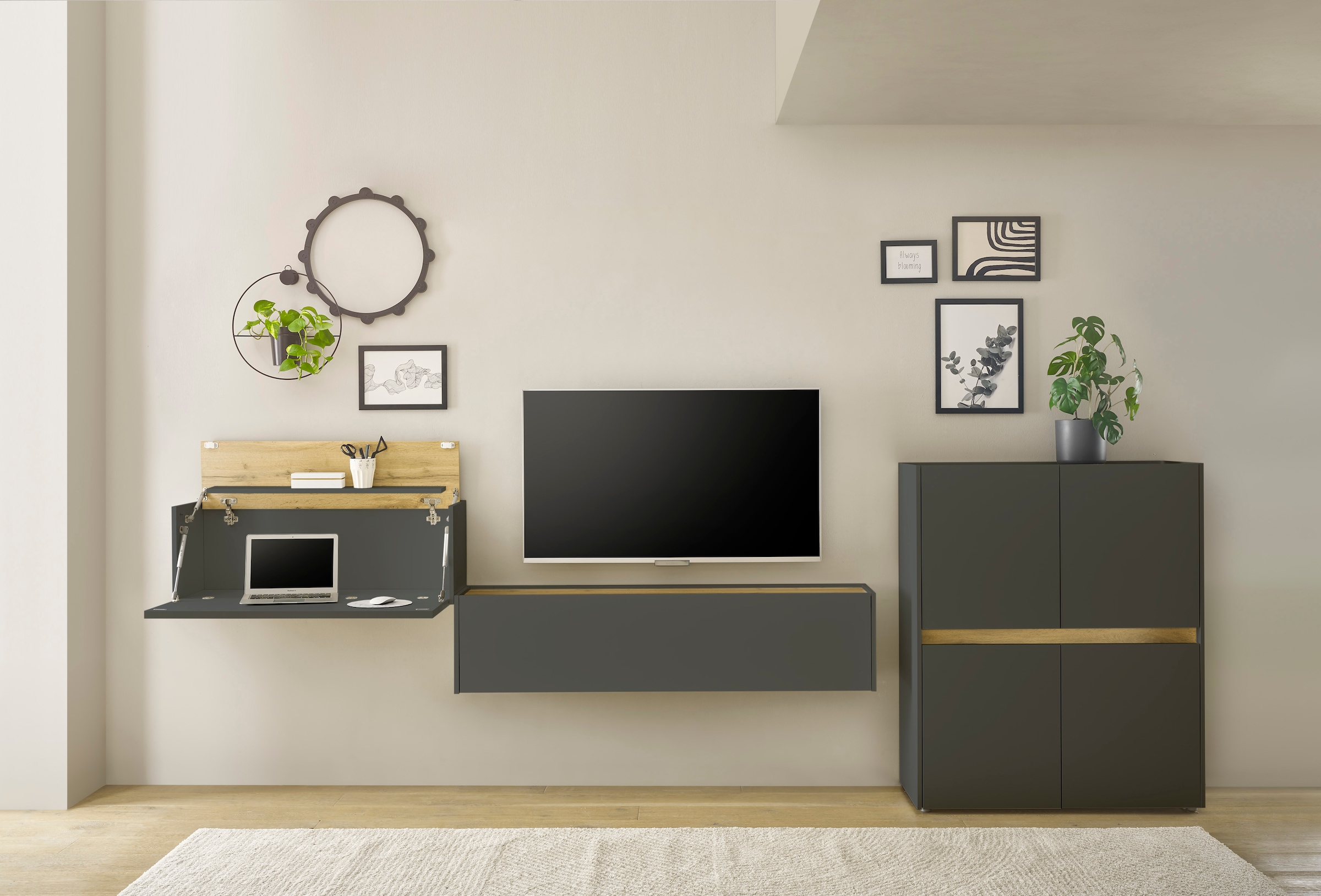 INOSIGN Büromöbel-Set "CiTY/GiRON", (Set, 3 tlg.), Home Office günstig online kaufen