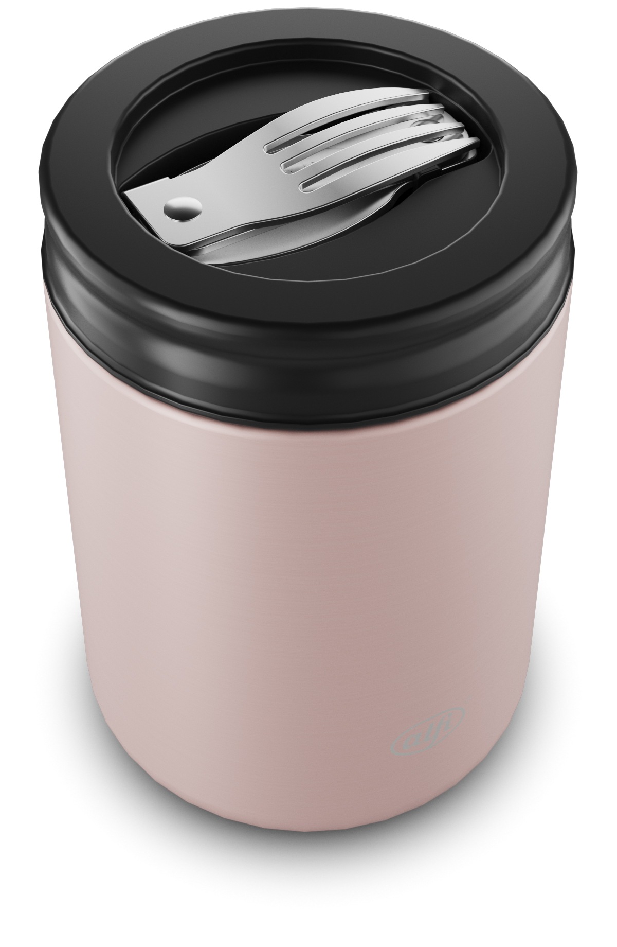 Alfi Thermobehälter »ISO FOOD MUG, Thermobehälter für Essen, spülmaschinenfest«, (1 tlg.), 0,35l, 5h heiß & 10h kalt, dicht & auslaufsicher, mit Göffel