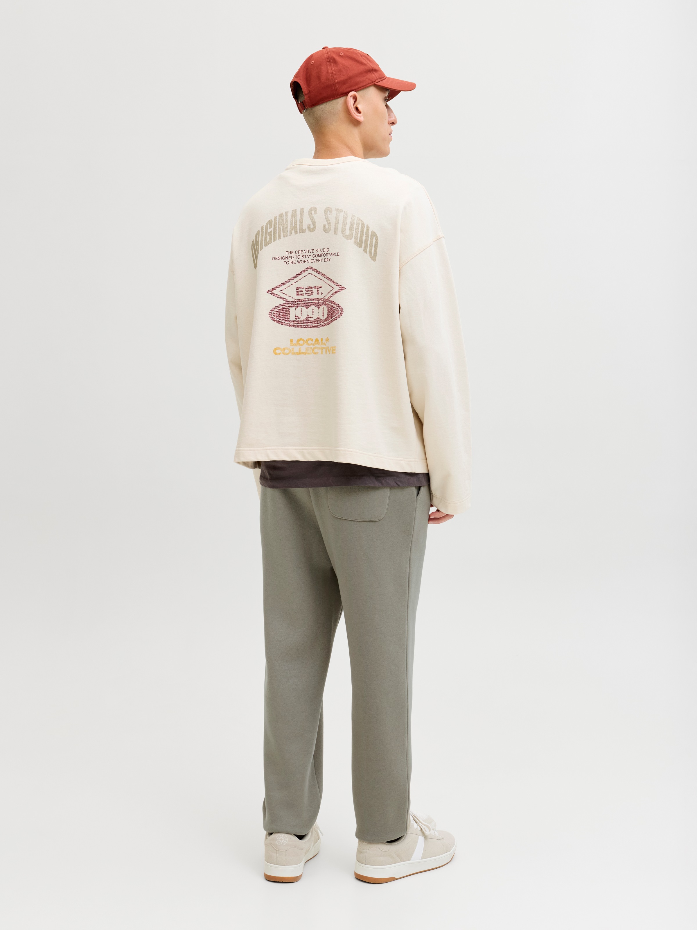 Jack & Jones Sweathose »JPSTGORDON mit Kordelzug und Komfortbund«  unifarben, modisch, regular fit, Sweatware