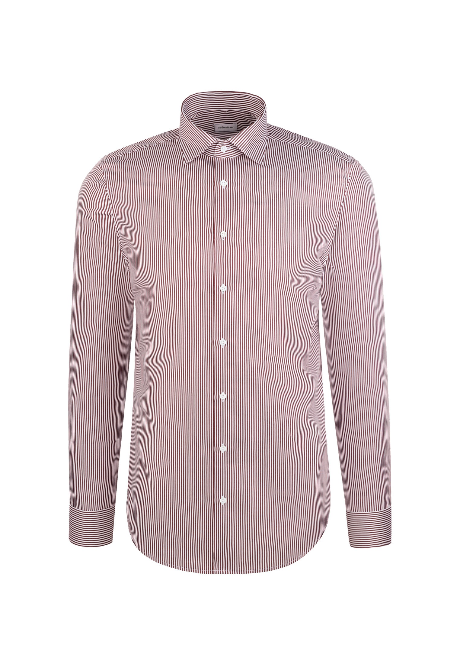 seidensticker Businesshemd »Schwarze Rose« Slim 1/1 Kentkragen Gestreift