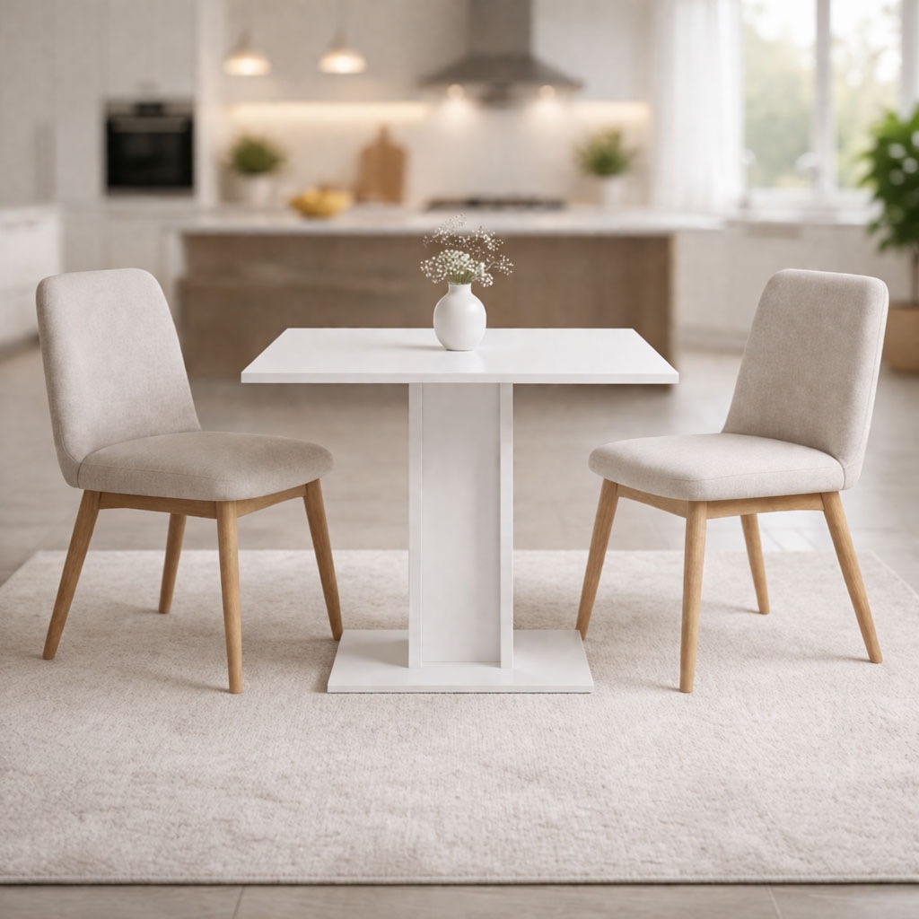 OTTO home Esstisch »Square Säulentisch, Küchentisch, Bistrotisch, Kompakt-Esstisch« Quadratischer Esstisch; verschiedene Farben erhältlich; Breite: 70 cm