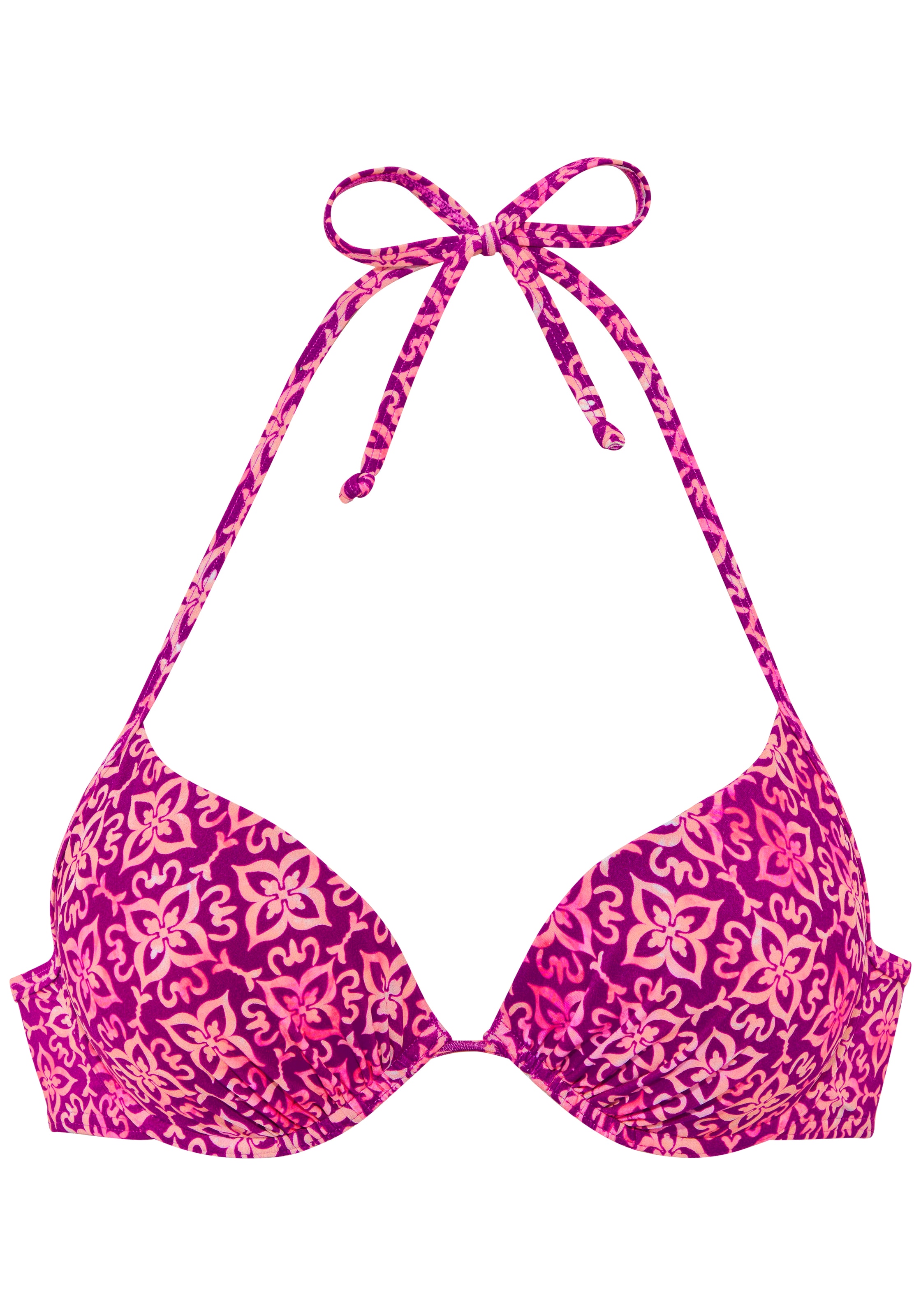 Vivance Push-Up-Bikini-Top »Cheerio« mit stylischem Allover-Print