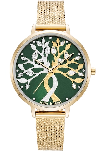 Quarzuhr »Tree of Love Gold Emerald, JJW1455YGME«