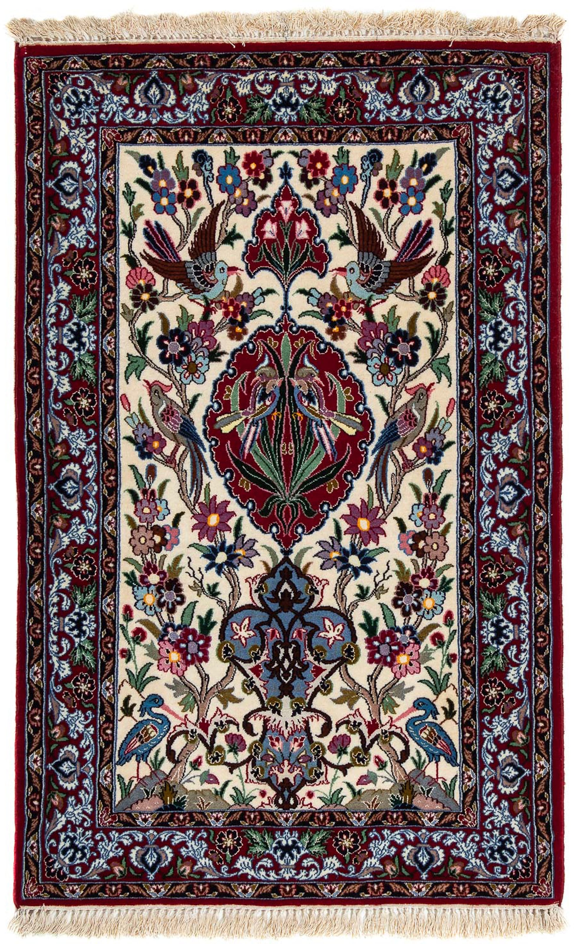 morgenland Orientteppich »Perser - Isfahan - Premium - 105 x 67 cm - dunkel günstig online kaufen