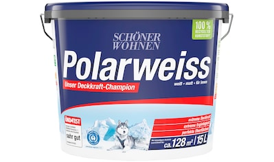 SCHÖNER WOHNEN FARBE Wand- und Deckenfarbe »Polarweiss«