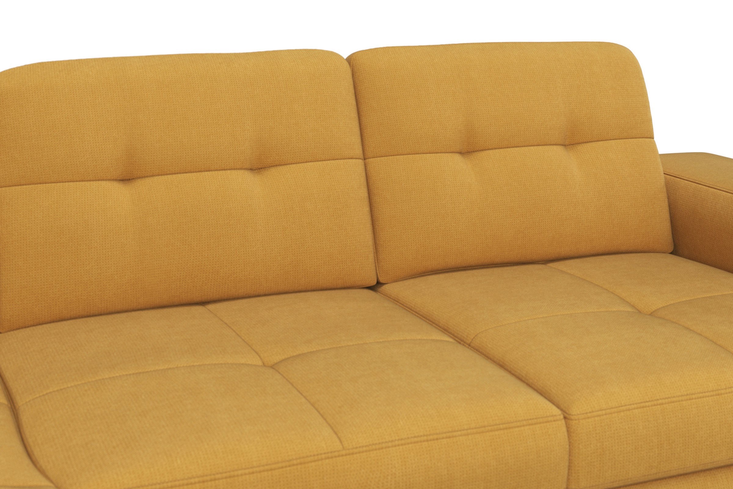 sit&more Ecksofa »Baviene L-Form«, inklusive Sitztiefenverstellung und Federkern, wahlweise Bettfunktion