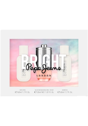 Duft-Set »PJ BRIGHT Gift Set EDP 30ml + Body Lotion 60ml + Shower Gel 60ml«, (Set, 3...