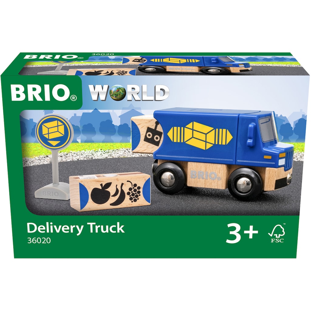 BRIO® Spielzeug-LKW »BRIO® WORLD, Zustell-Fahrzeug«