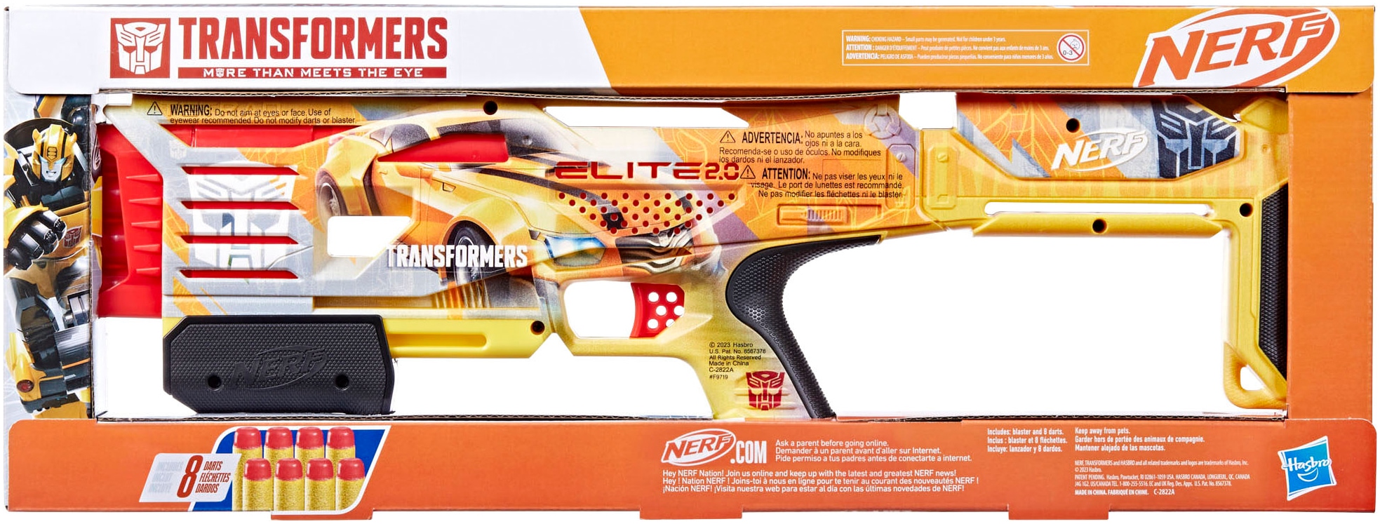 Hasbro Blaster »Nerf Transformers Bumblebee Blaster«