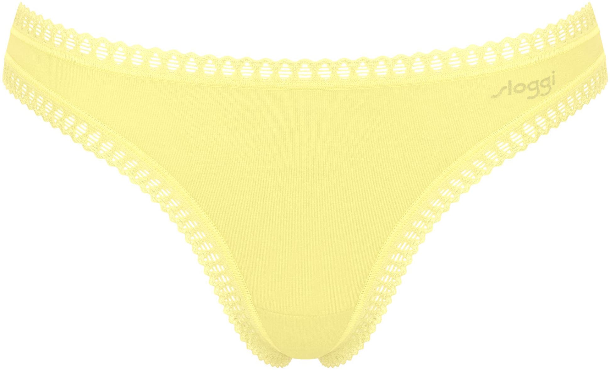 sloggi Slip »GO Crush String C3P«, (3er Pack), mit Spitzendetails