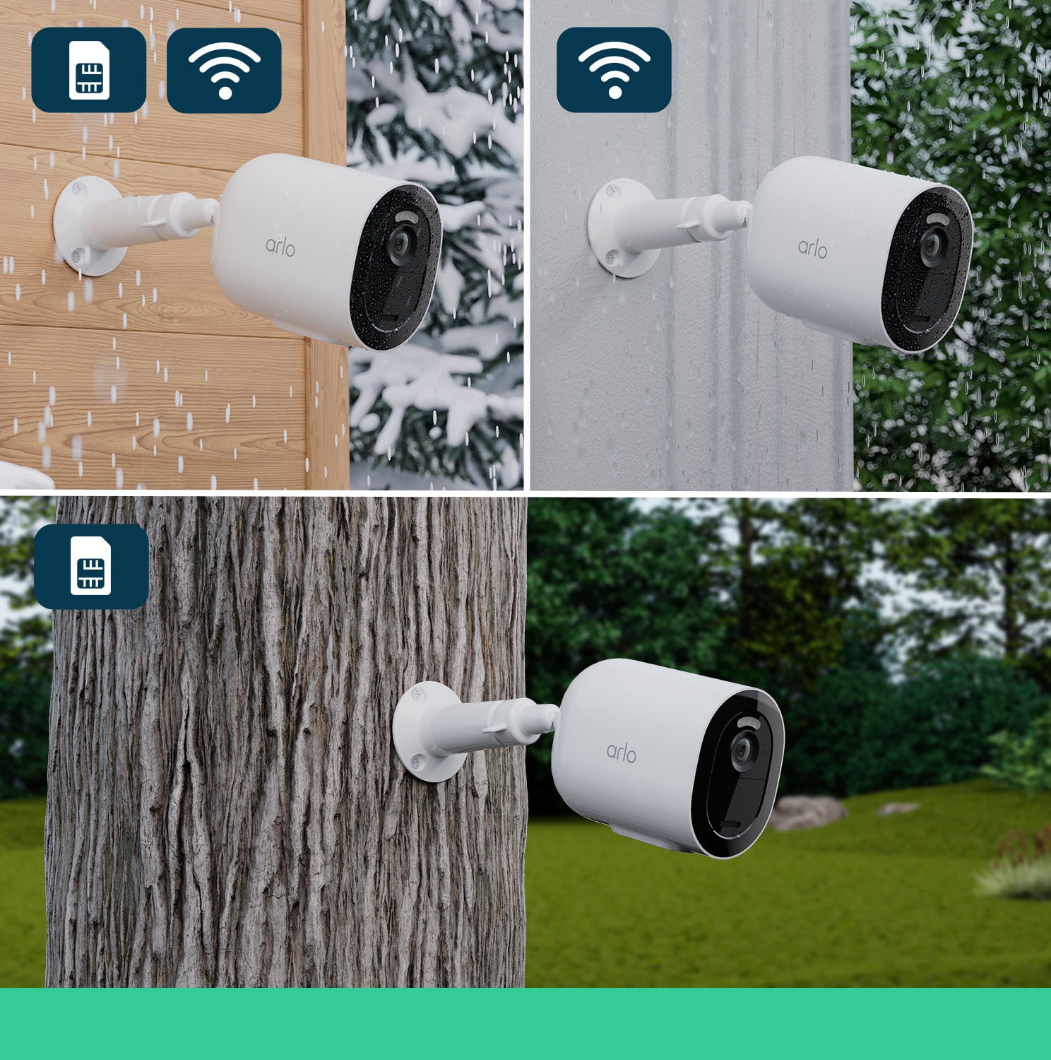 ARLO Überwachungskamera »Go 2 LTE/Wi-Fi Security Camera« Außenbereich;Innenbereich