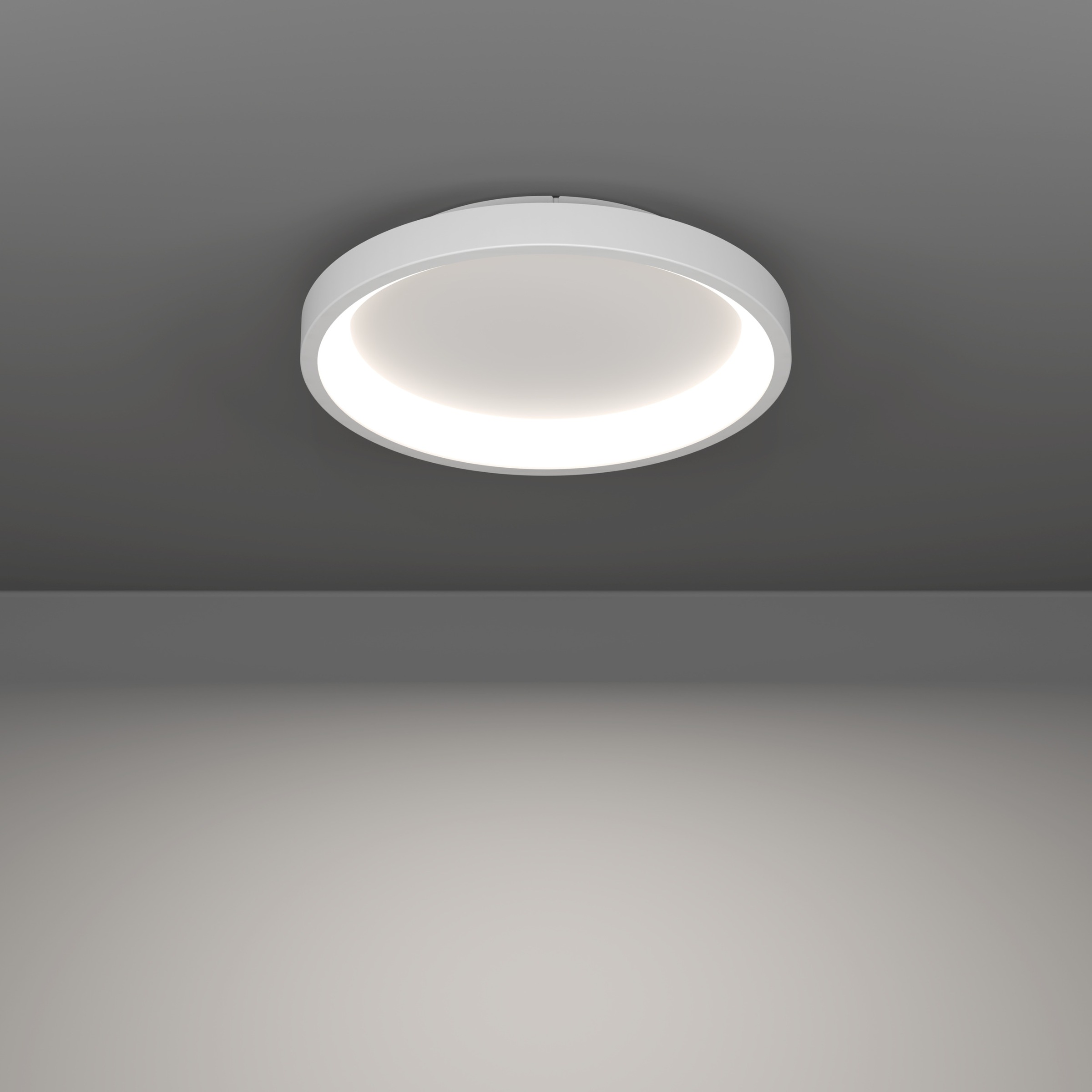 EGLO LED Deckenleuchte »LORETELLO-Z Deckenlampe - Stahl - LED - 19,6W - IP20« LED-Modul 1 Stk. Kaltweiß | Neutralweiß | RGB | Warmweiß Wohzimmerlampe, Esszimmerlampe, Flur, Schlafzimmer, H7,5 x Ø35 cm