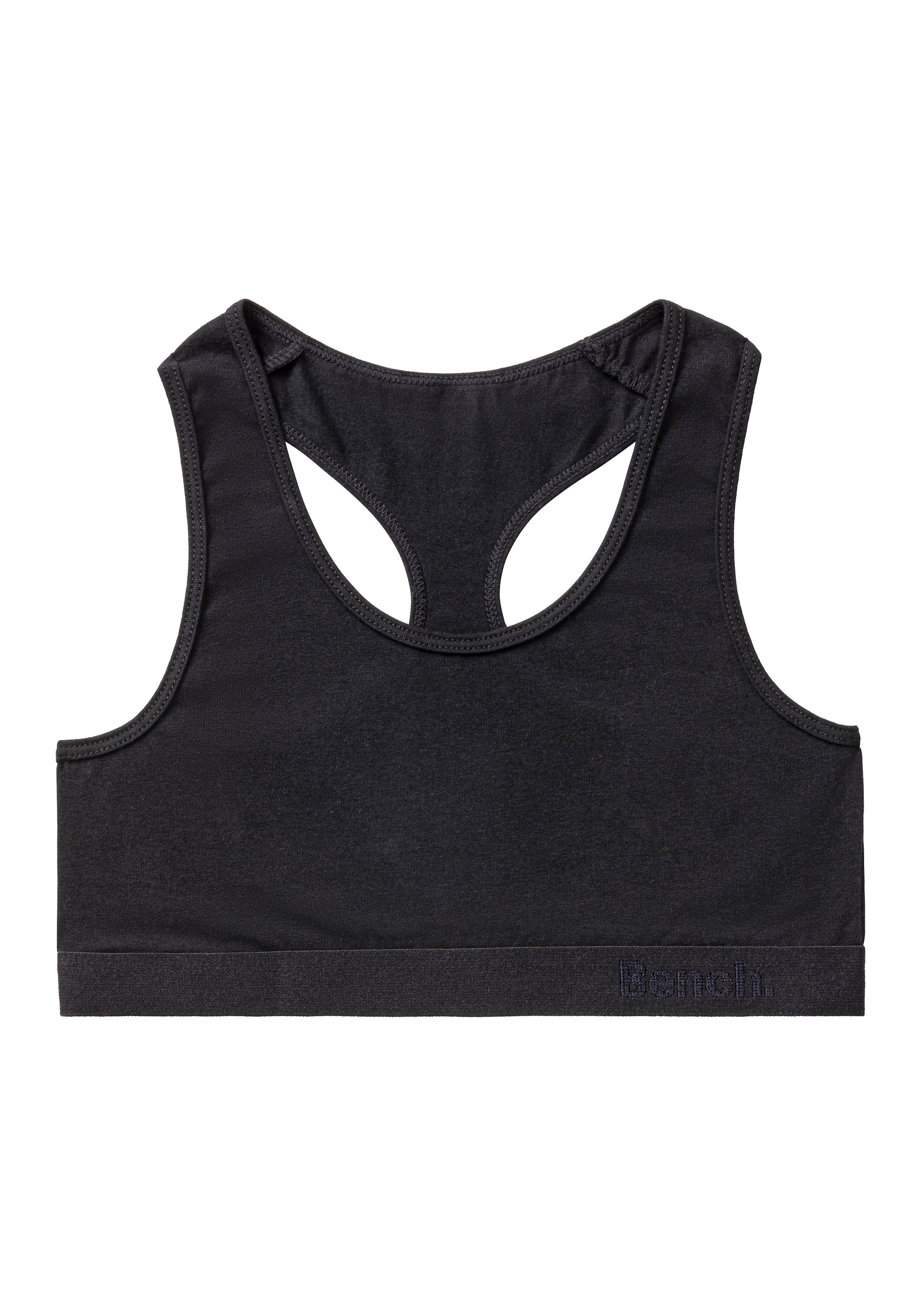 Bench. Set: Bustier mit Panty, 4 tlg., in tonigem Zebramuster