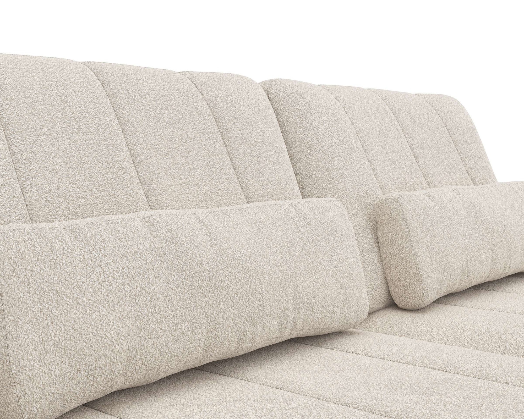 FLEXLUX 3-Sitzer »Tropea Funktionssofa, Designsofa, Relaxfunktion, TV-Couch,«, mit Armteilverstellung sowie Sitztiefenverstellung, Breite 252 cm