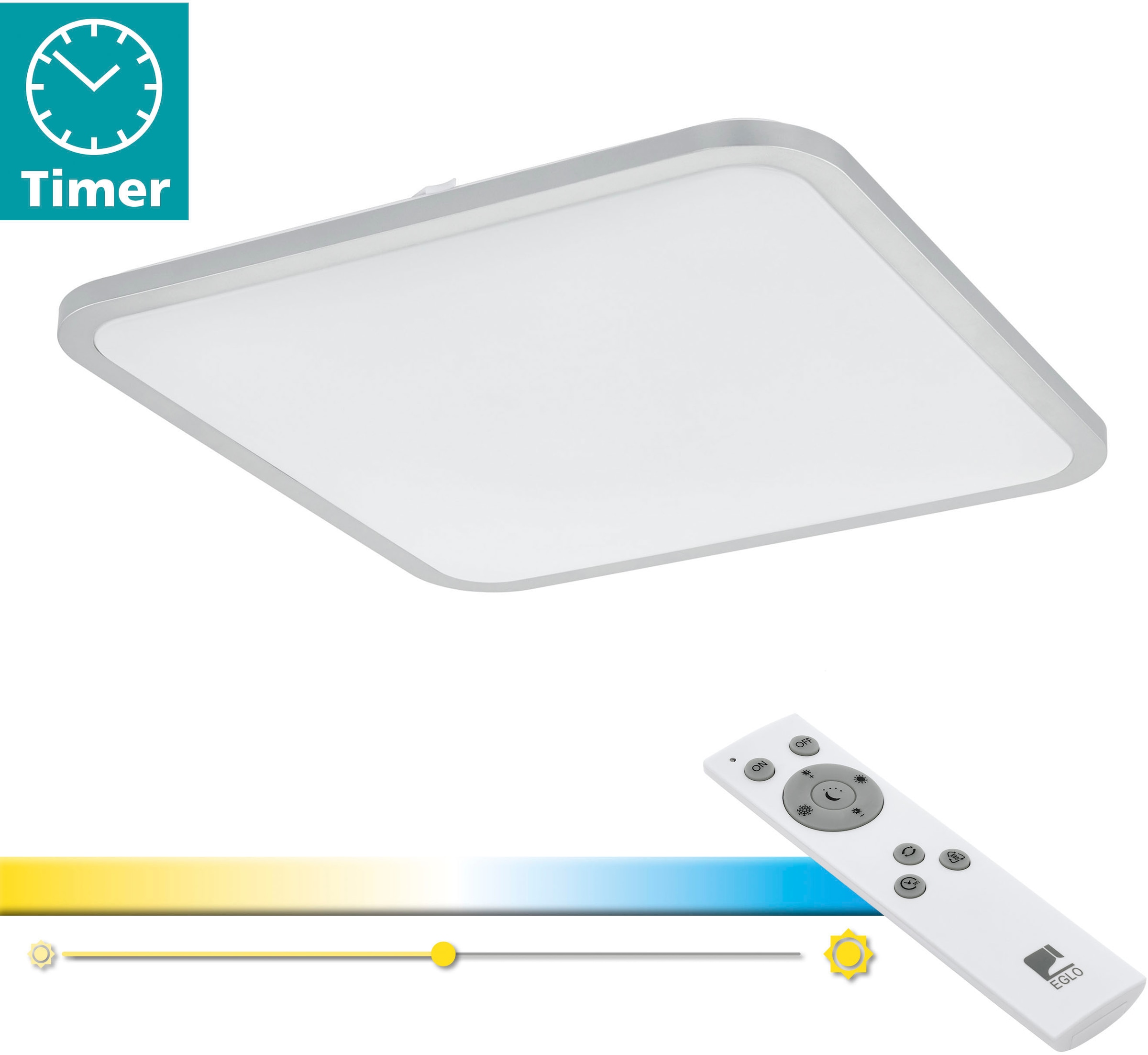 EGLO Deckenleuchte »COGOLETO«, 1 flammig, Leuchtmittel LED-Board   LED fest günstig online kaufen