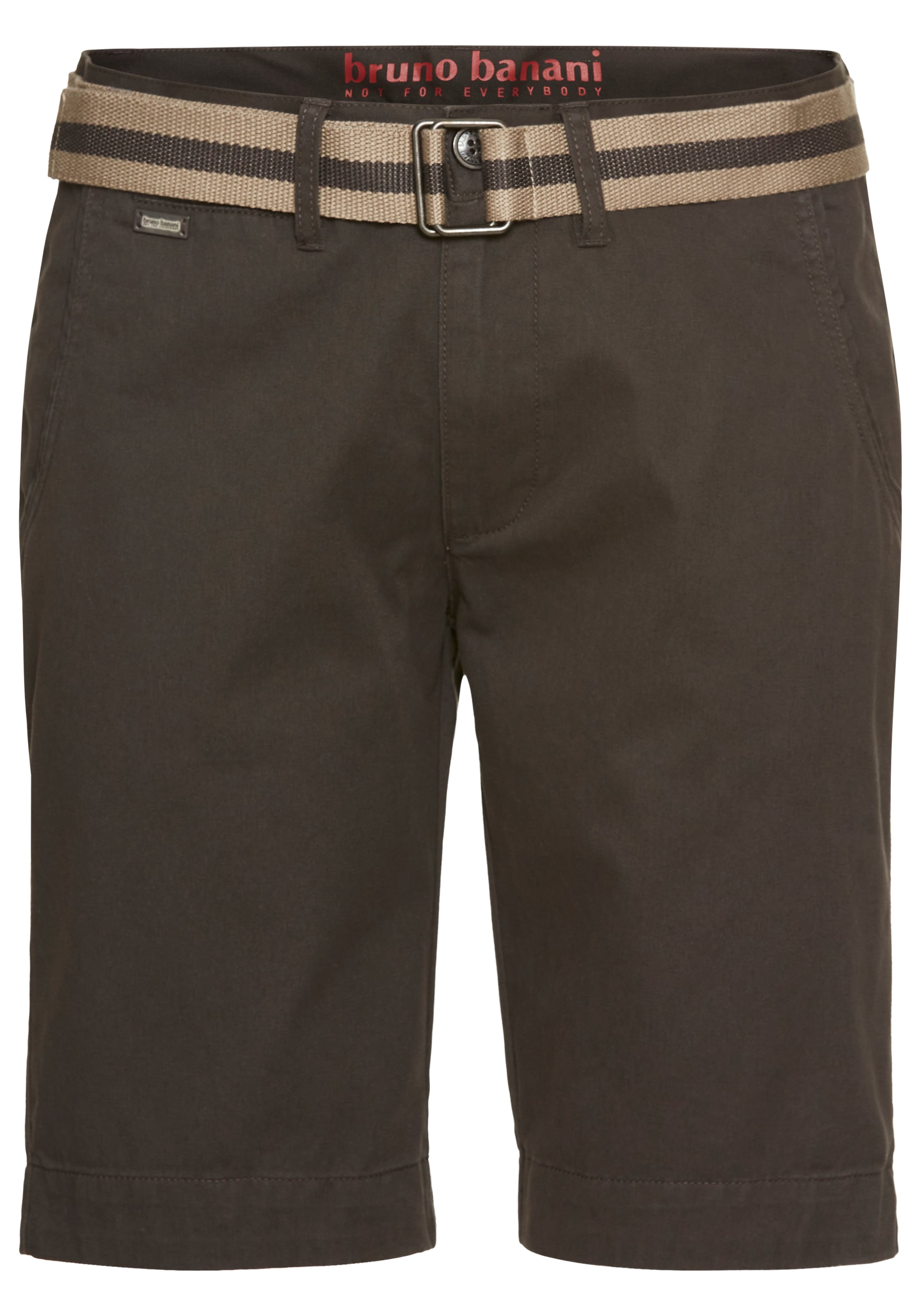 Bruno Banani Chinoshorts, inklusive Gürtel