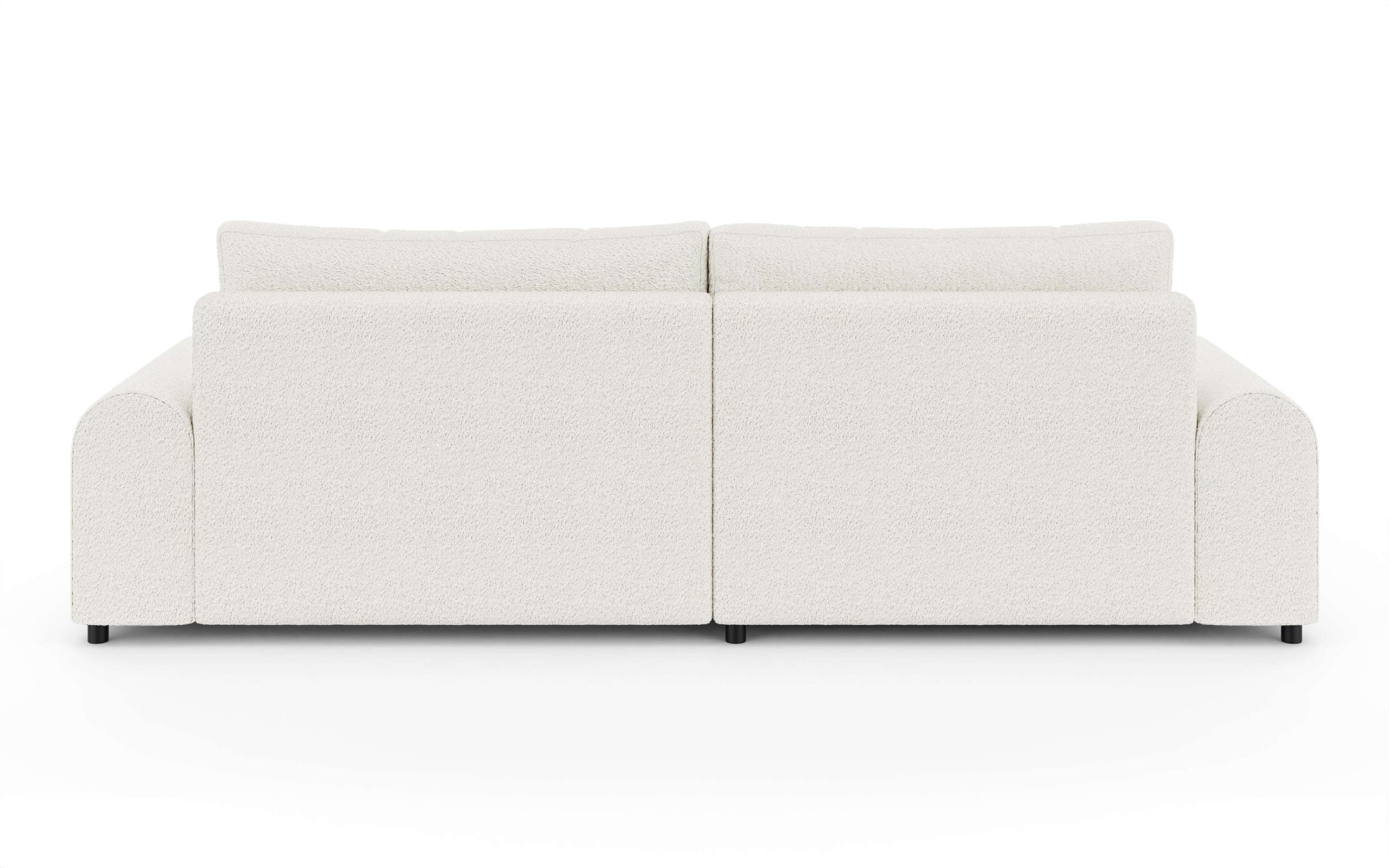 INOSIGN Ecksofa »Marsby, mit Bettfunktion und Bettkasten, Maße: B/H/T 242/65/145 cm«, L-Form mit Wellenunterfederung, Recamiere links oder rechts bestellbar