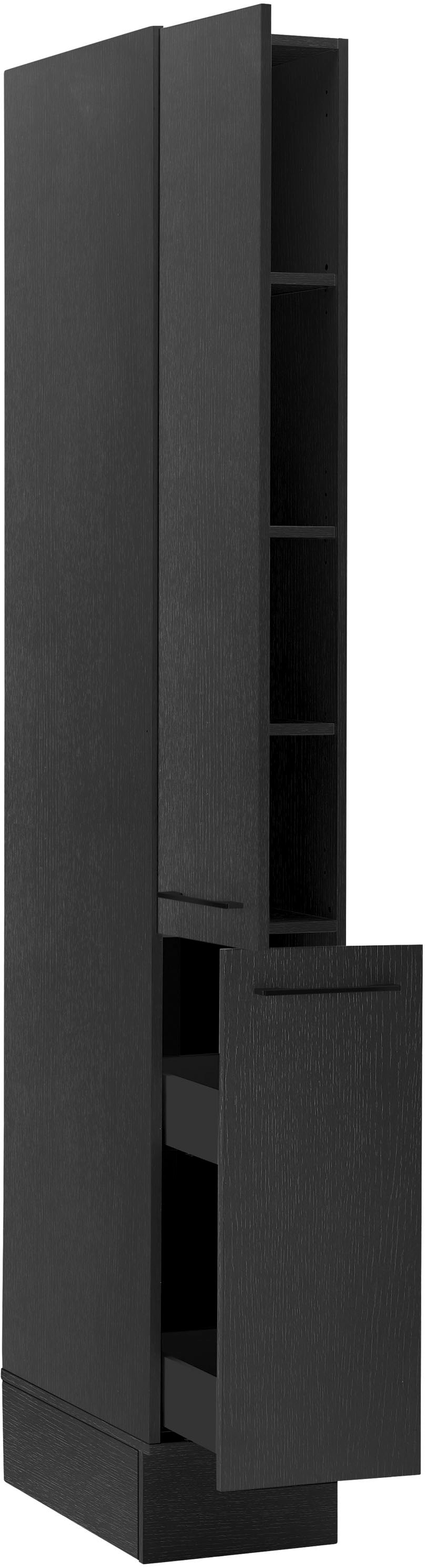 BASIC by Balculina Vorratsschrank »Turin«, Breite 30 cm, wahlweise in schwarz matt oder weiß matt