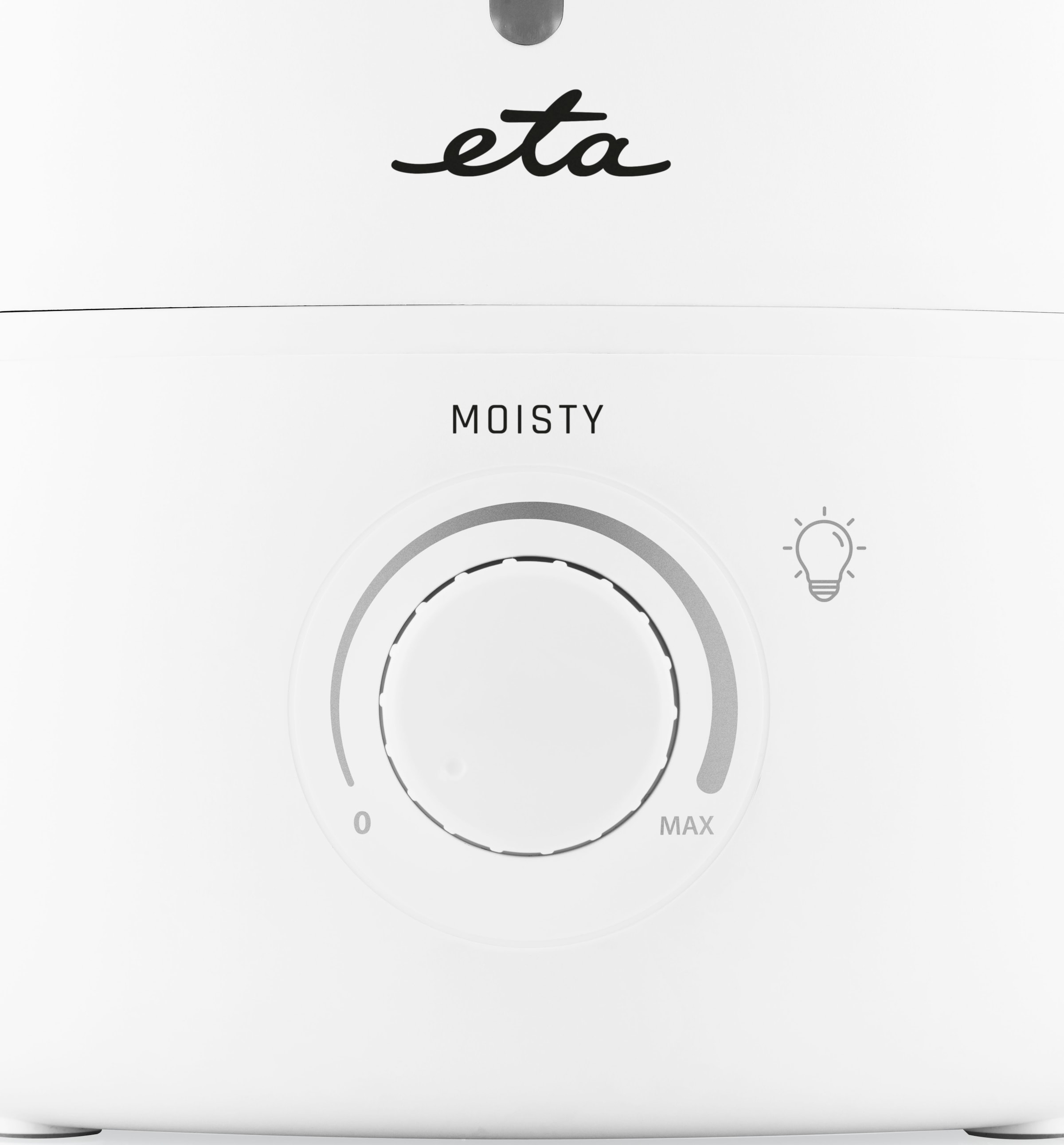 eta Luftbefeuchter »Moisty«, 5 l Wassertank, 5L Wassertank, 30 Std. Betrieb, Abschaltautomatik, LED-Beleuchtung