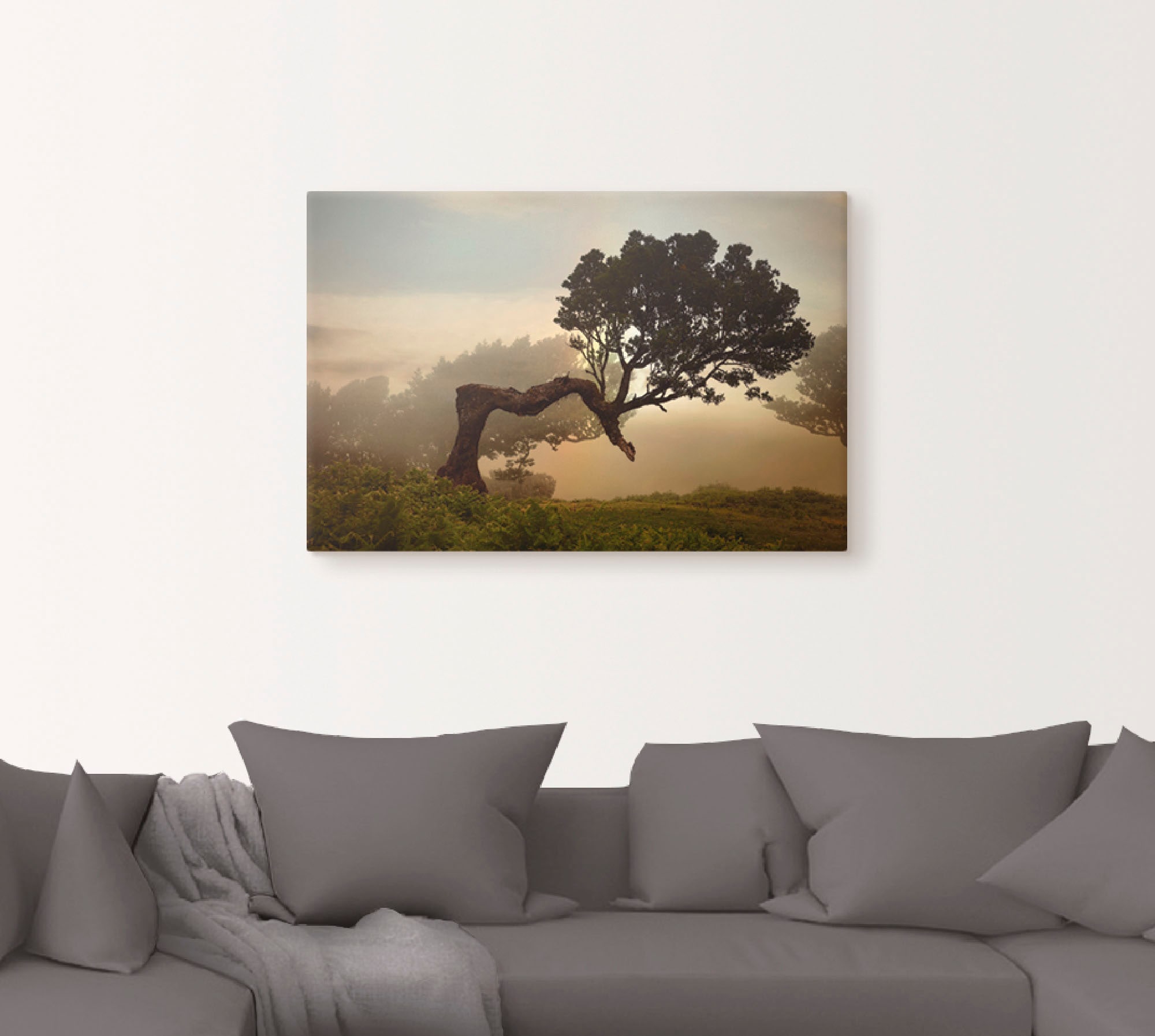 Artland Wandbild "Lorbeerbaum", Bäume, (1 St.), als Alubild, Outdoorbild, L günstig online kaufen