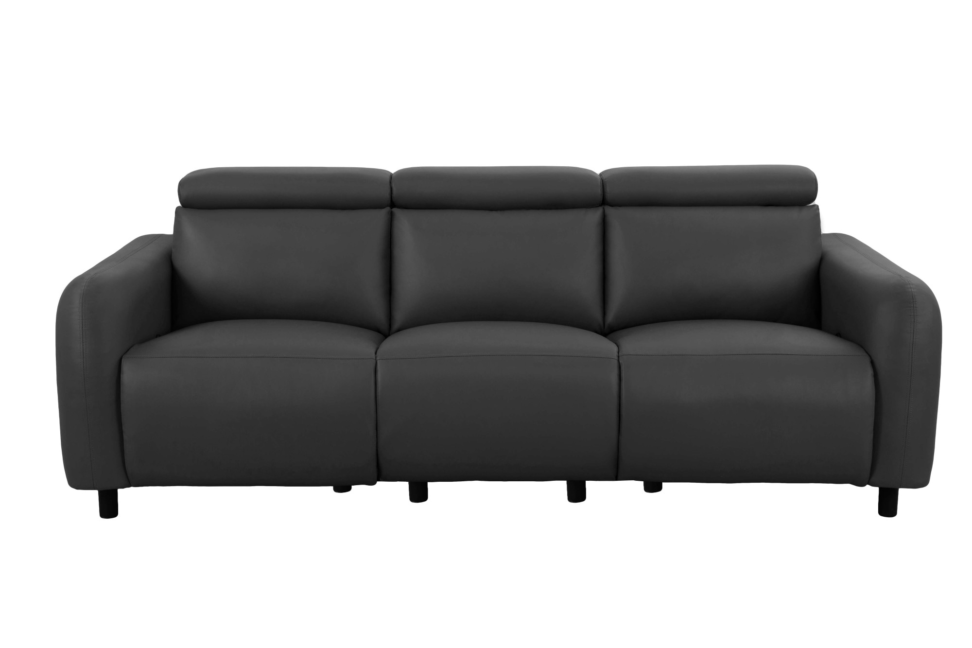 Home affaire 3-Sitzer »SKAANE Kunstleder, Sofa mit manueller-u. elektrischer Relaxfunktion«, Relax-Funktion in 2 Sitzen, Kopfteilverstellung, Federkernpolsterung