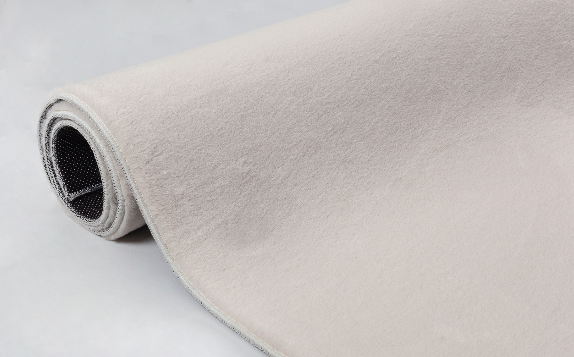 merinos Teppich »Focus 47«, rund, 11 mm Höhe, Fellteppich, weich und elegant, Wohnzimmer, Schlafzimmer