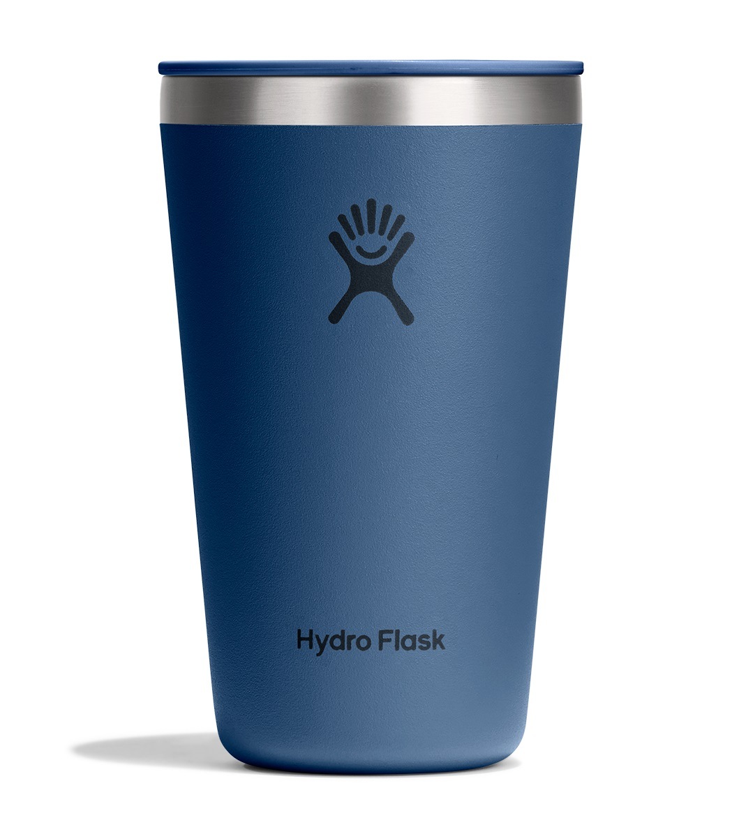 Hydro Flask Thermobecher »16 OZ All Around Tumbler Press-In Lid, 473 ml« Kompatibel mit Trinkhalmdeckel und verschließbaren Eindrückdeckel