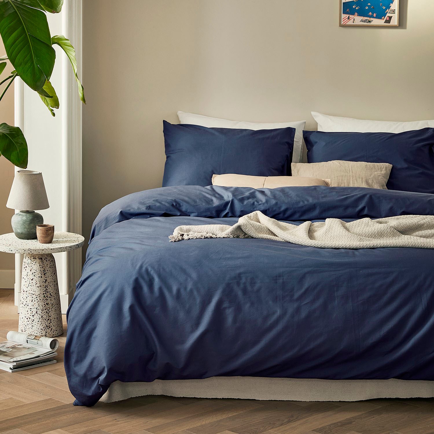 Cinderella Bettwäsche »Weekend« hochwertige Renforcé Qualität aus 100% Baumwolle, Bett- und Kopfkissenbezug mit Reißverschluss, pflegeleicht, STANDARD 100 by OEKO-TEX® zertifiziert, nachhaltig