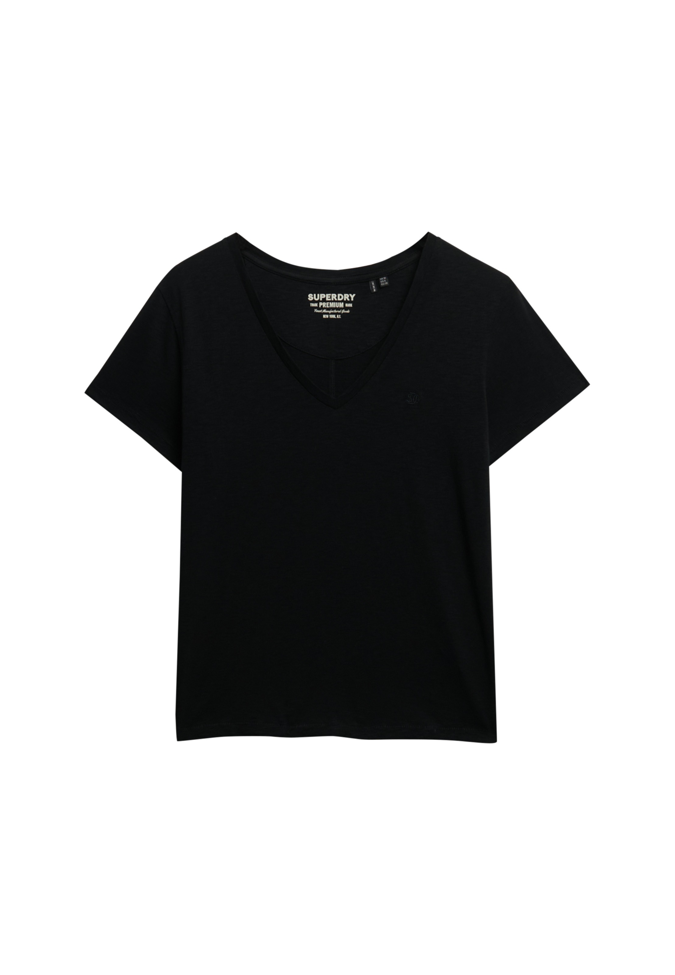 Superdry T-Shirt »STUDIOS SLUB EMB VEE TEE«
