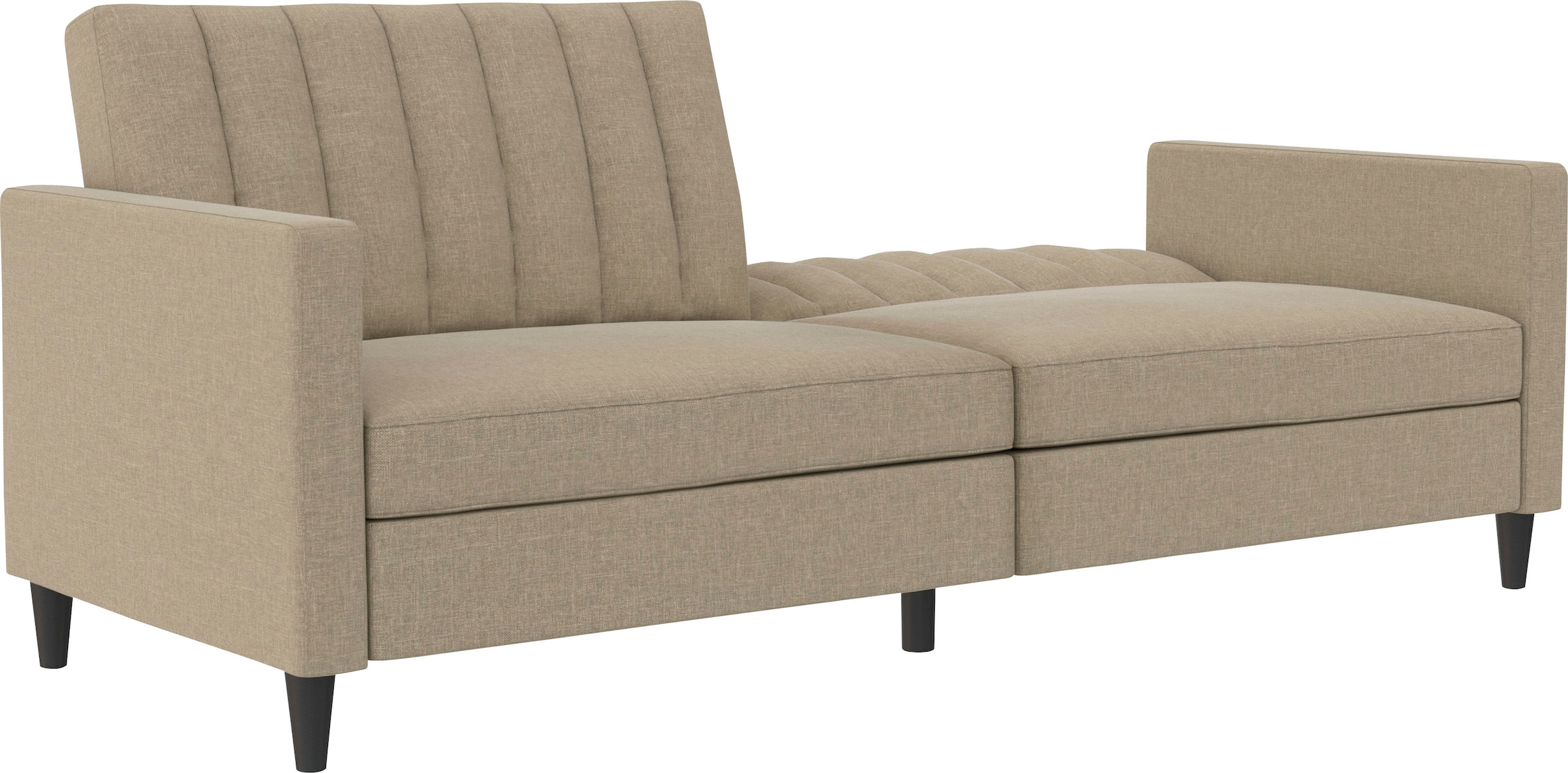 Dorel Home 3-Sitzer »Celine«, Rückenlehne 2-teilig und 3-fach verstellbar, Sitzhöhe 43 cm