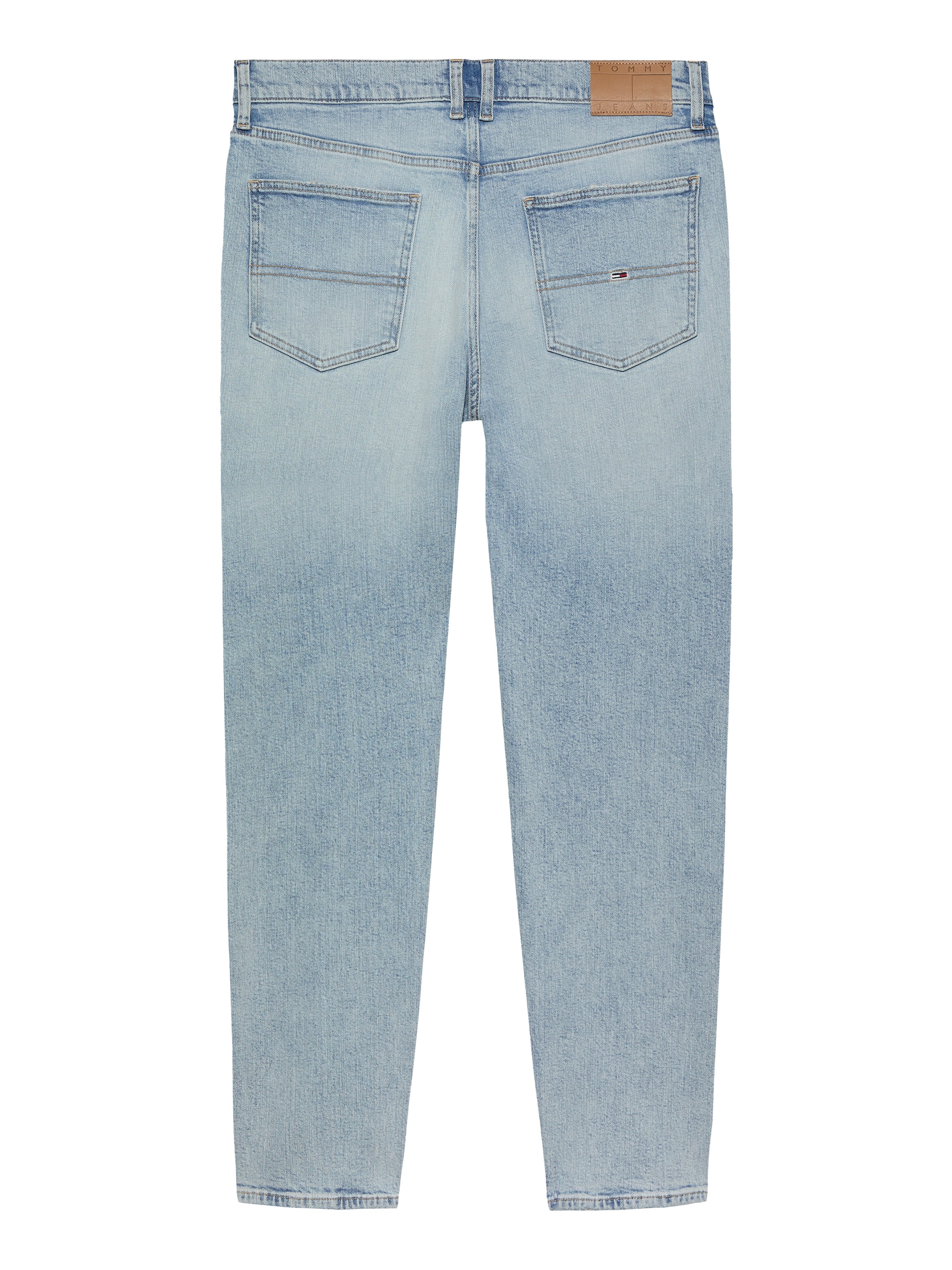 Tommy Jeans Gerade Jeans »Isaac Relaxed Tapered«, Mit Gürtelschlaufen