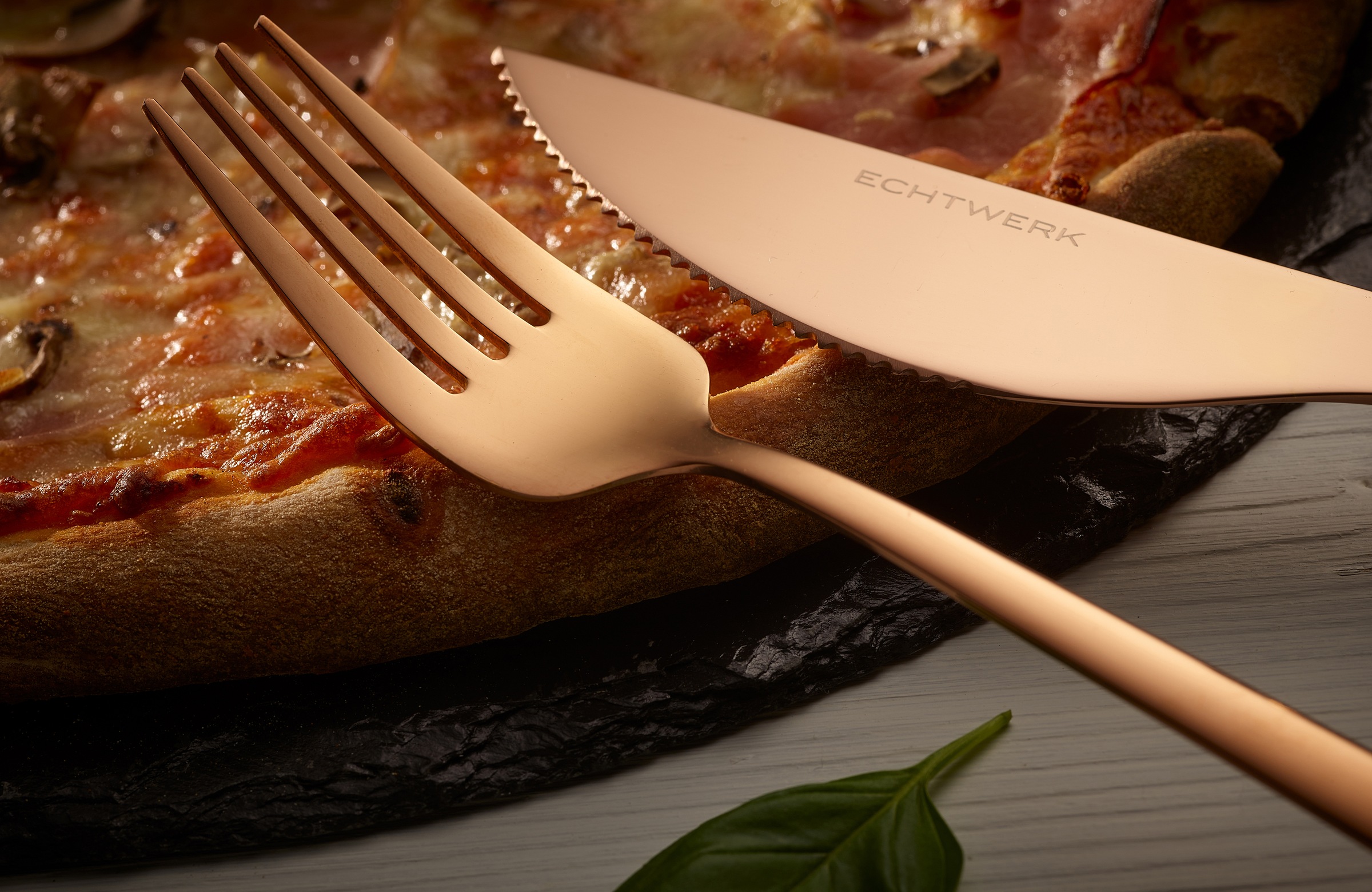 ECHTWERK Besteck-Set »Angelini«, (Set, 4 tlg.), für Pizza, Quiche, Flammkuchen