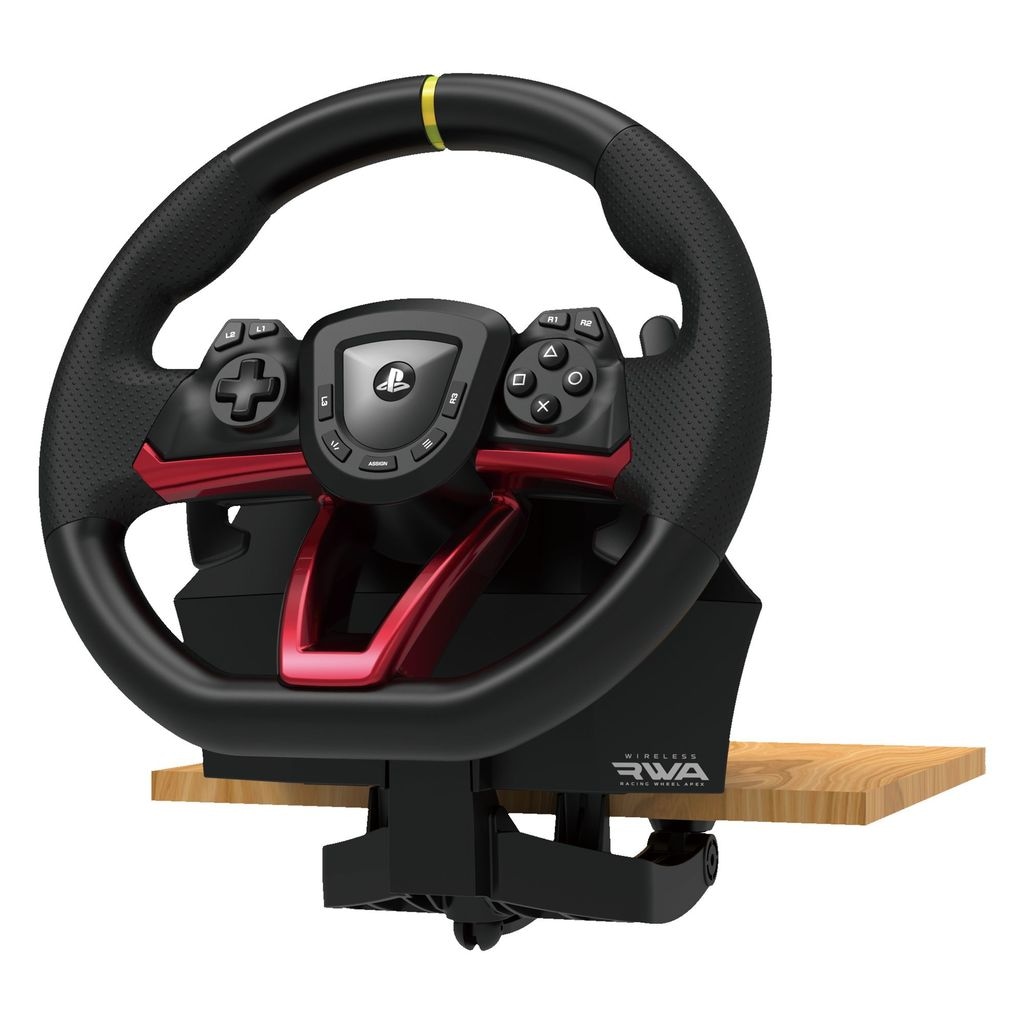 Hori Gaming-Lenkrad »PS5 Wireless Lenkrad: Racing Wheel Apex« Offiziell lizenziert von Sony