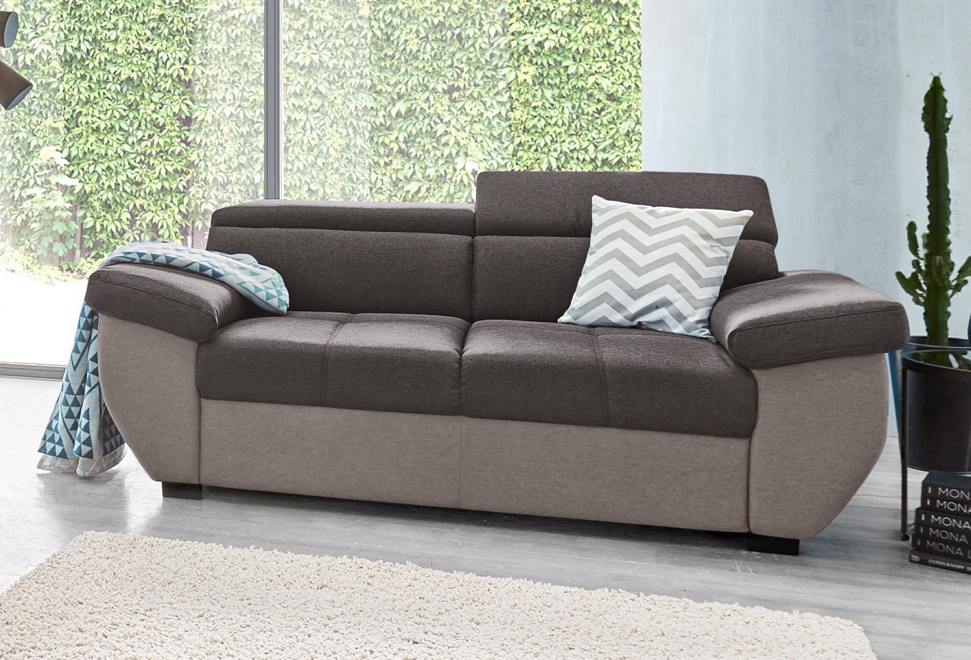 COTTA 2-Sitzer »Speedway«, Big-Sofa mit Kopfteilverstellung günstig online kaufen